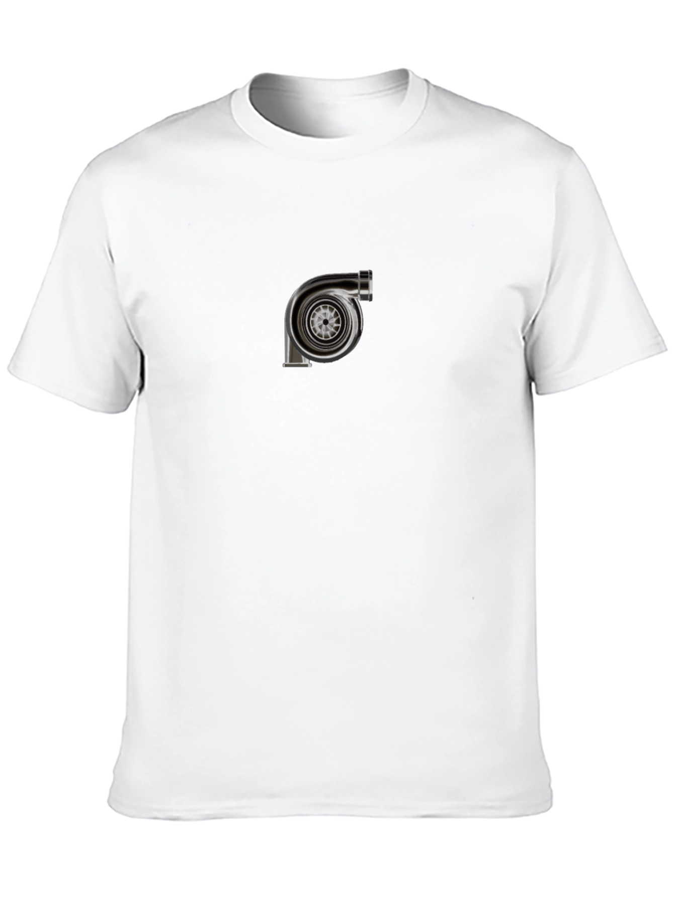 Turbo Graphic Tee - Black Cotton Blend