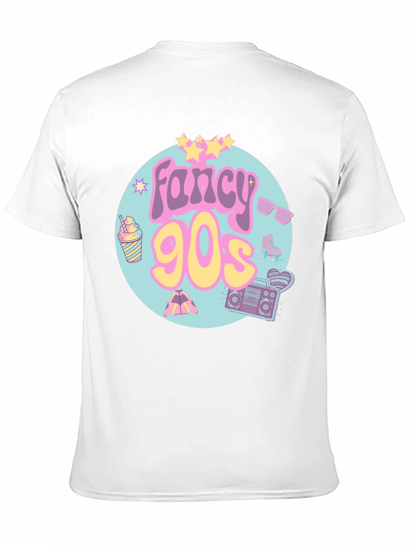 Fancy 90s Graphic Tee - Retro Style