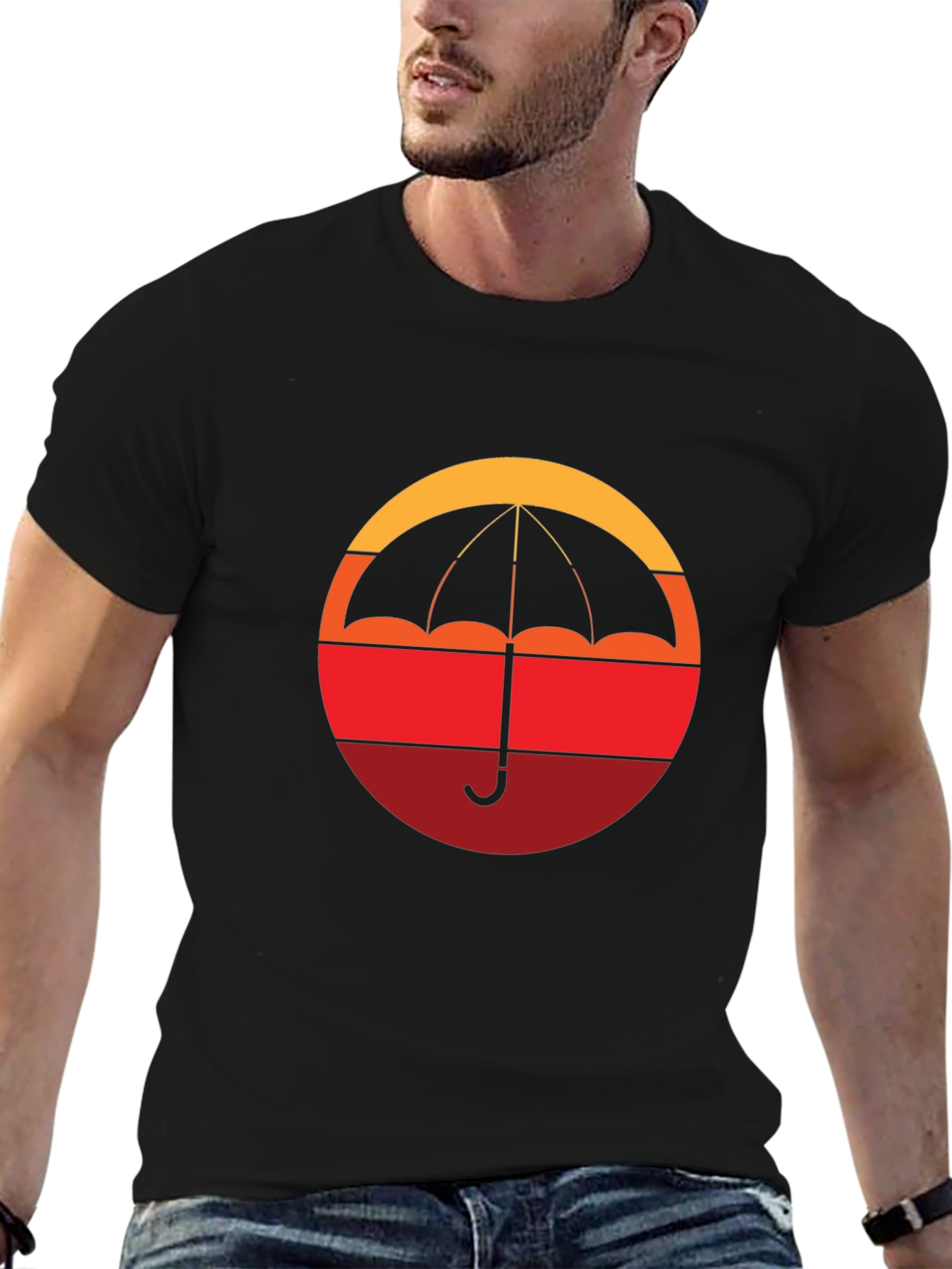 Retro Umbrella Academy Style Graphic Tee