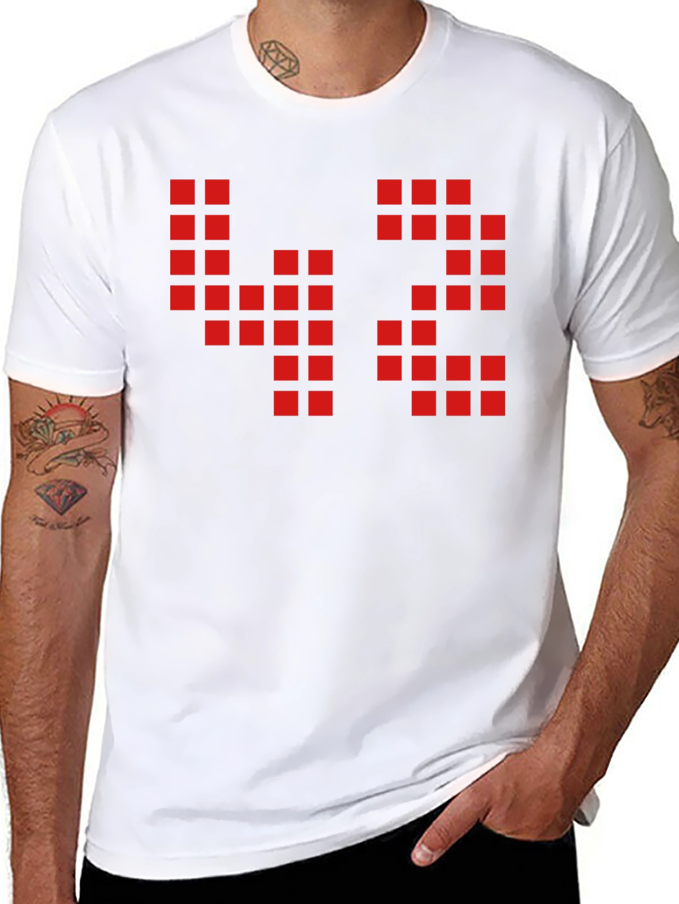 42 Pixel T-Shirt - Geek Chic Answer to Life