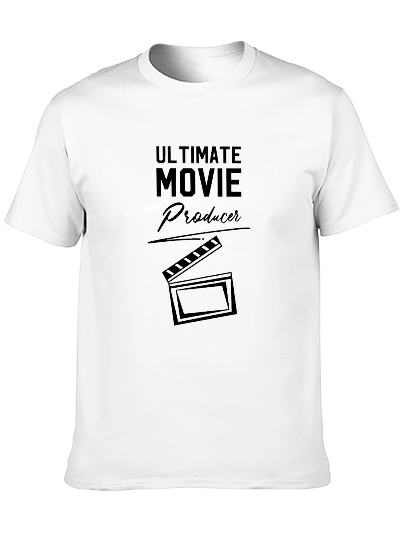 Ultimate Movie Producer Black Graphic T-Shirt