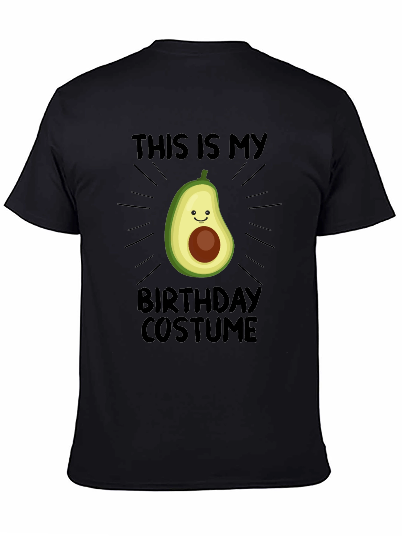 Avocado Birthday Costume T-Shirt - Funny Food Tee