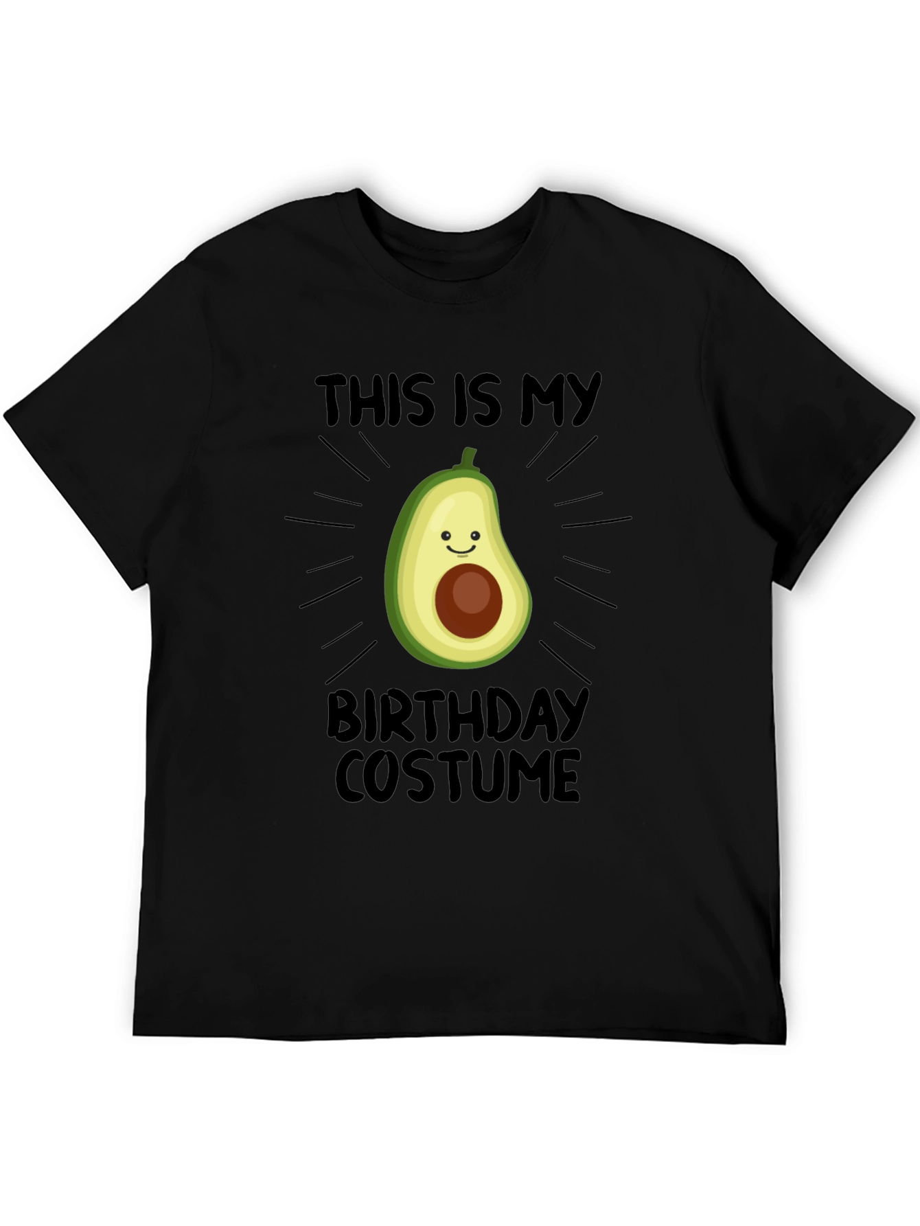 Avocado Birthday Costume T-Shirt - Funny Food Tee