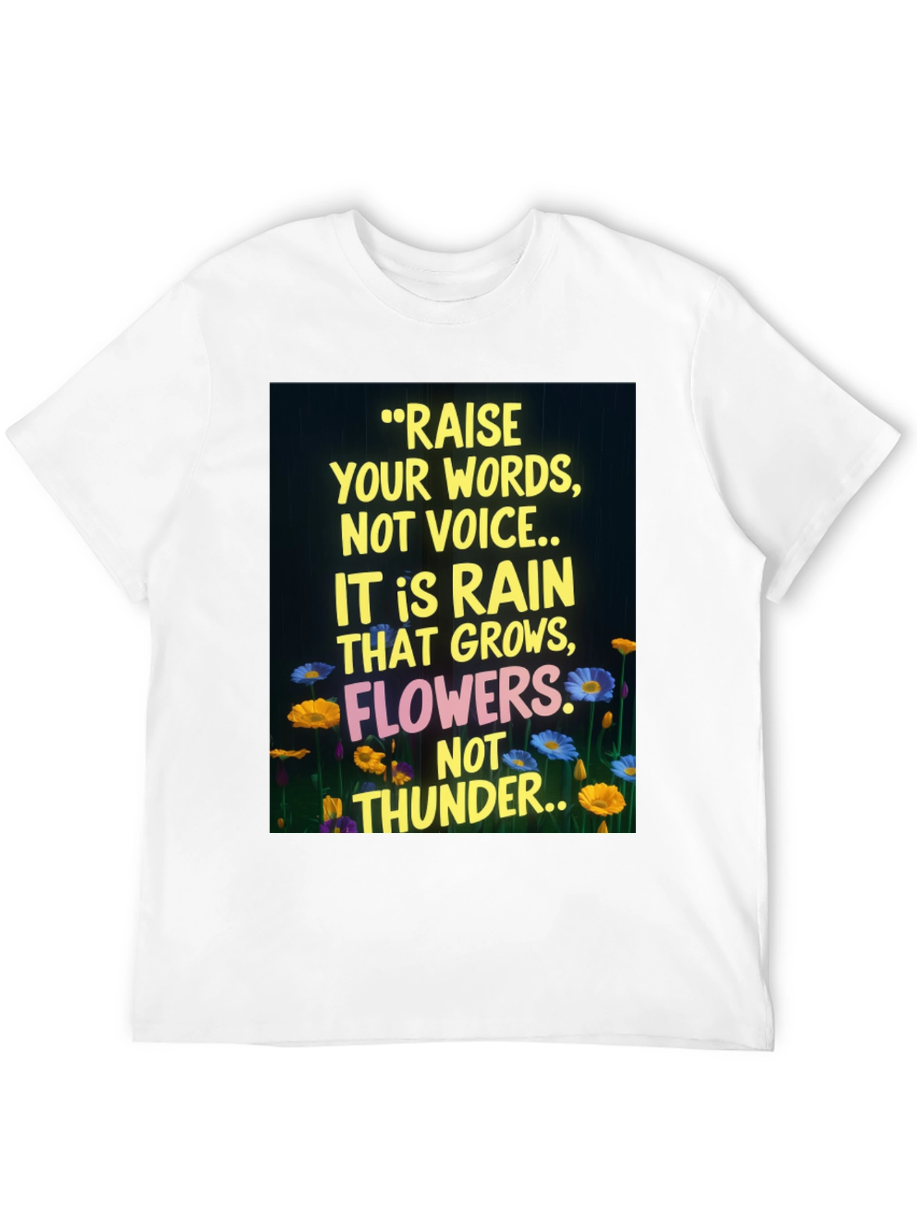 Raise Your Words Graphic T-Shirt