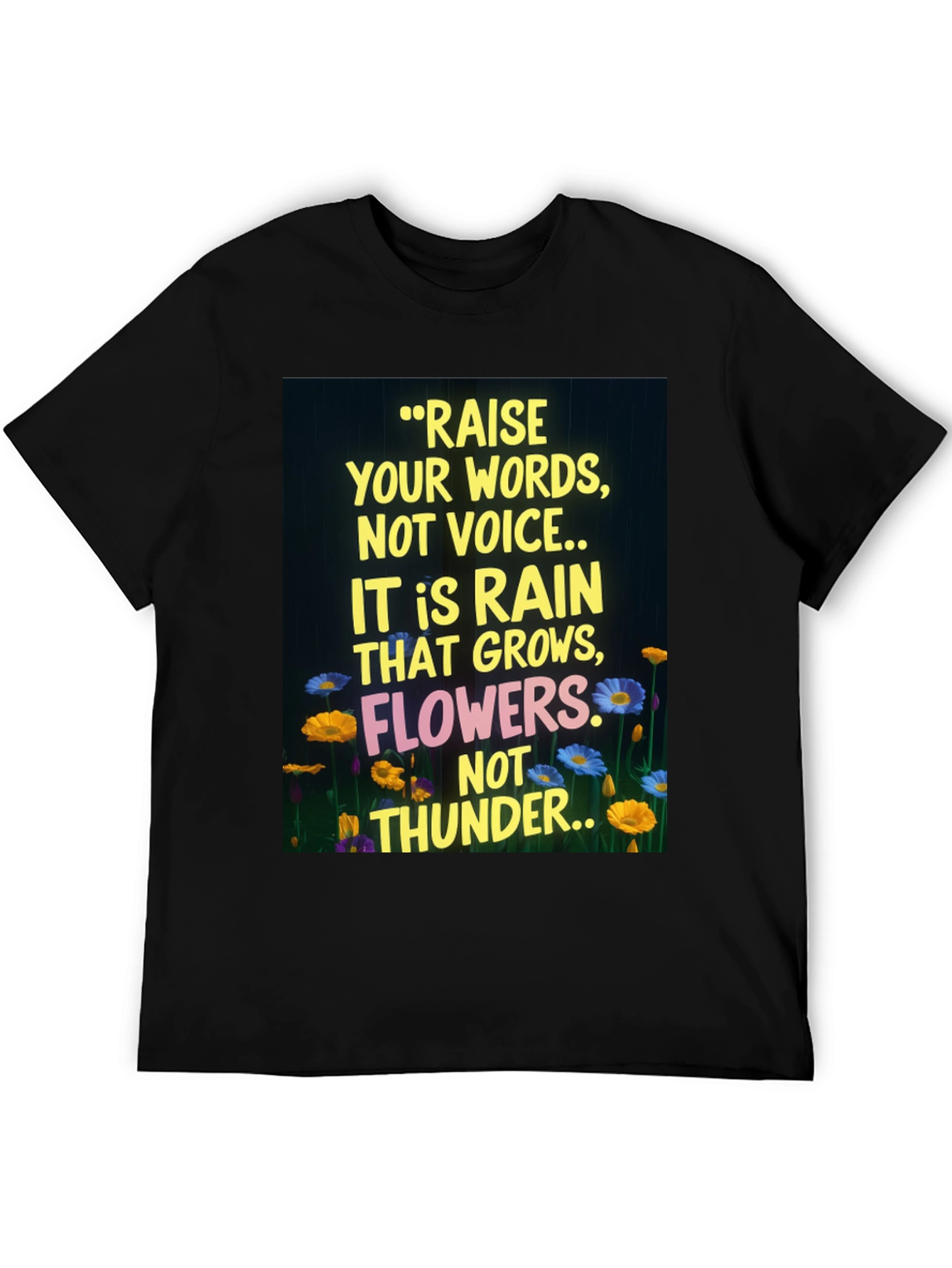 Raise Your Words Graphic T-Shirt