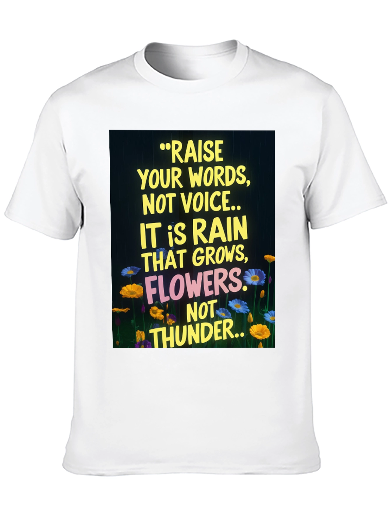 Raise Your Words Graphic T-Shirt