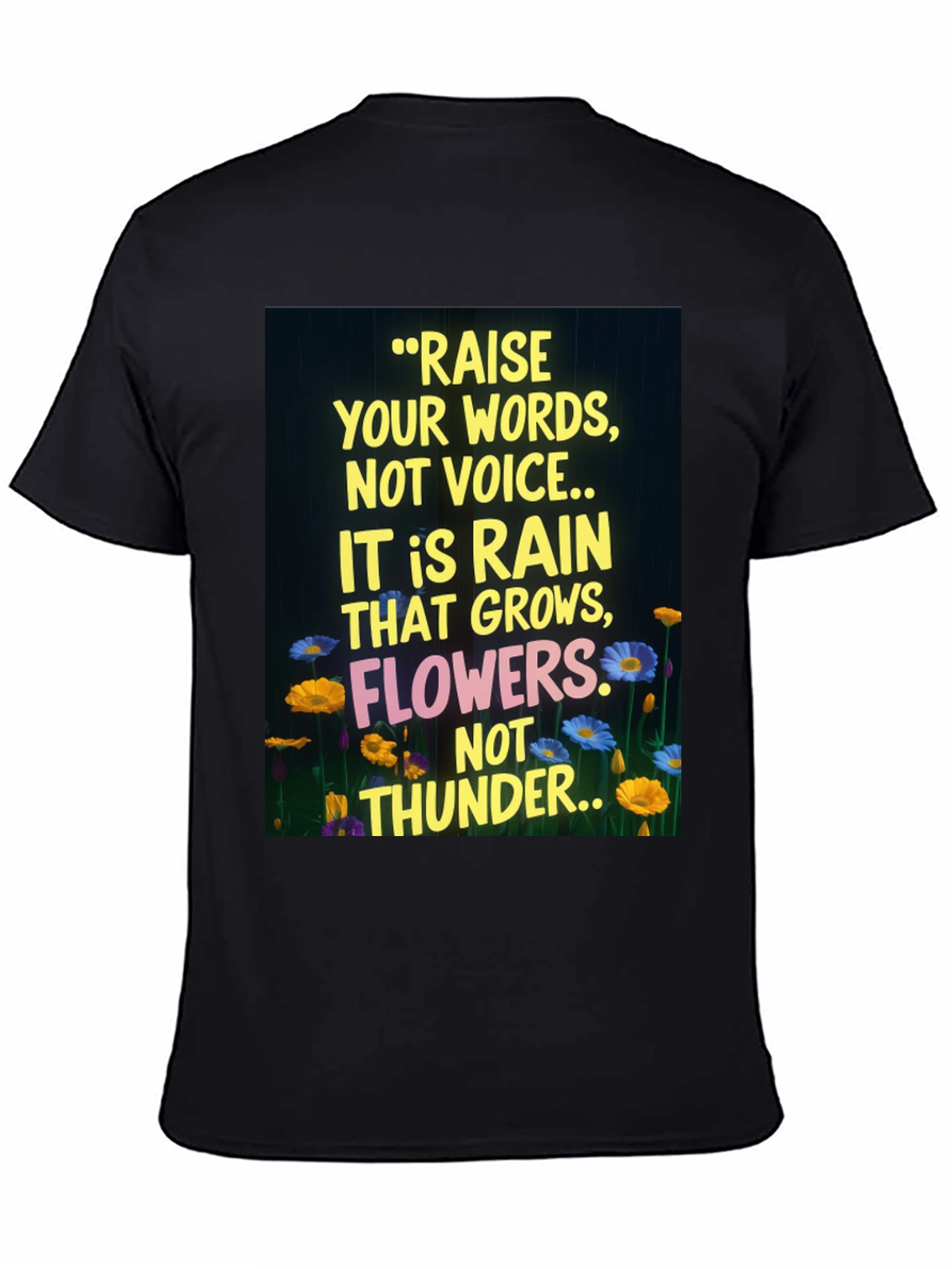 Raise Your Words Graphic T-Shirt