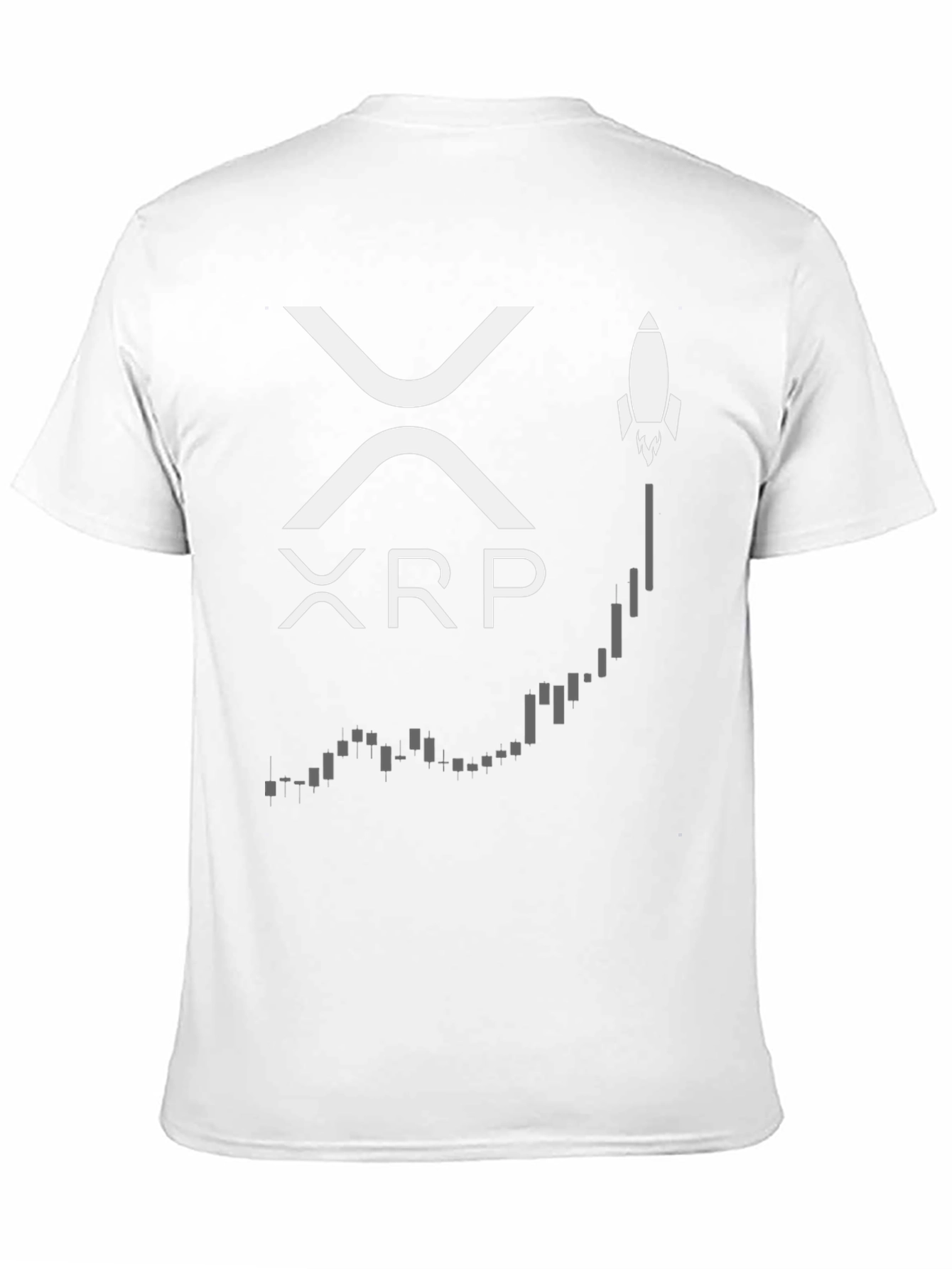 Ripple XRP Crypto Rocket T-Shirt