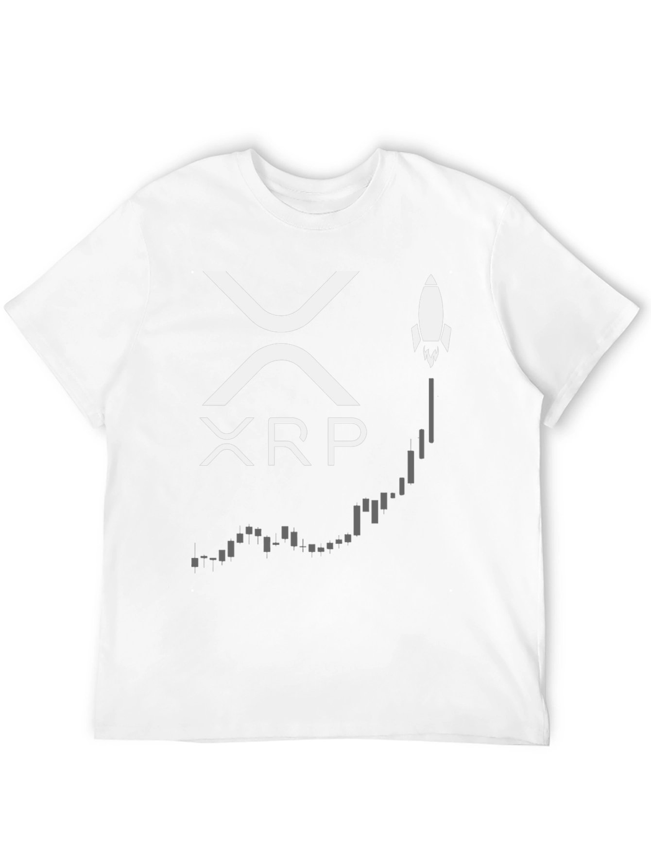 Ripple XRP Crypto Rocket T-Shirt
