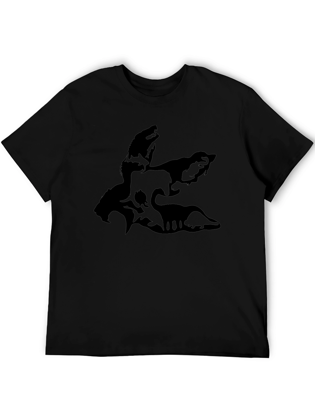 Silhouette Animal T-Shirt - Mens Graphic Tee