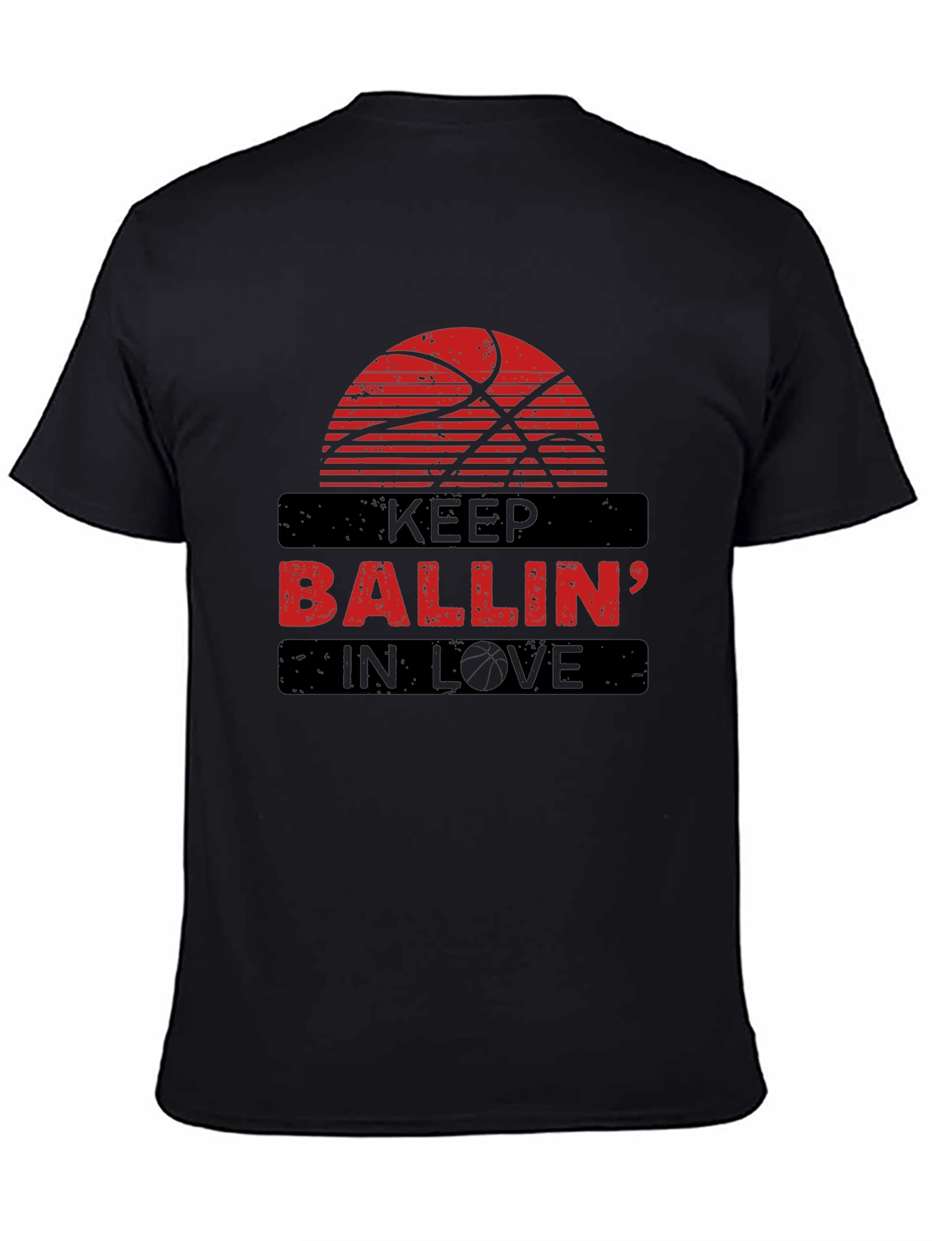 Keep Ballin in Love Graphic T-Shirt