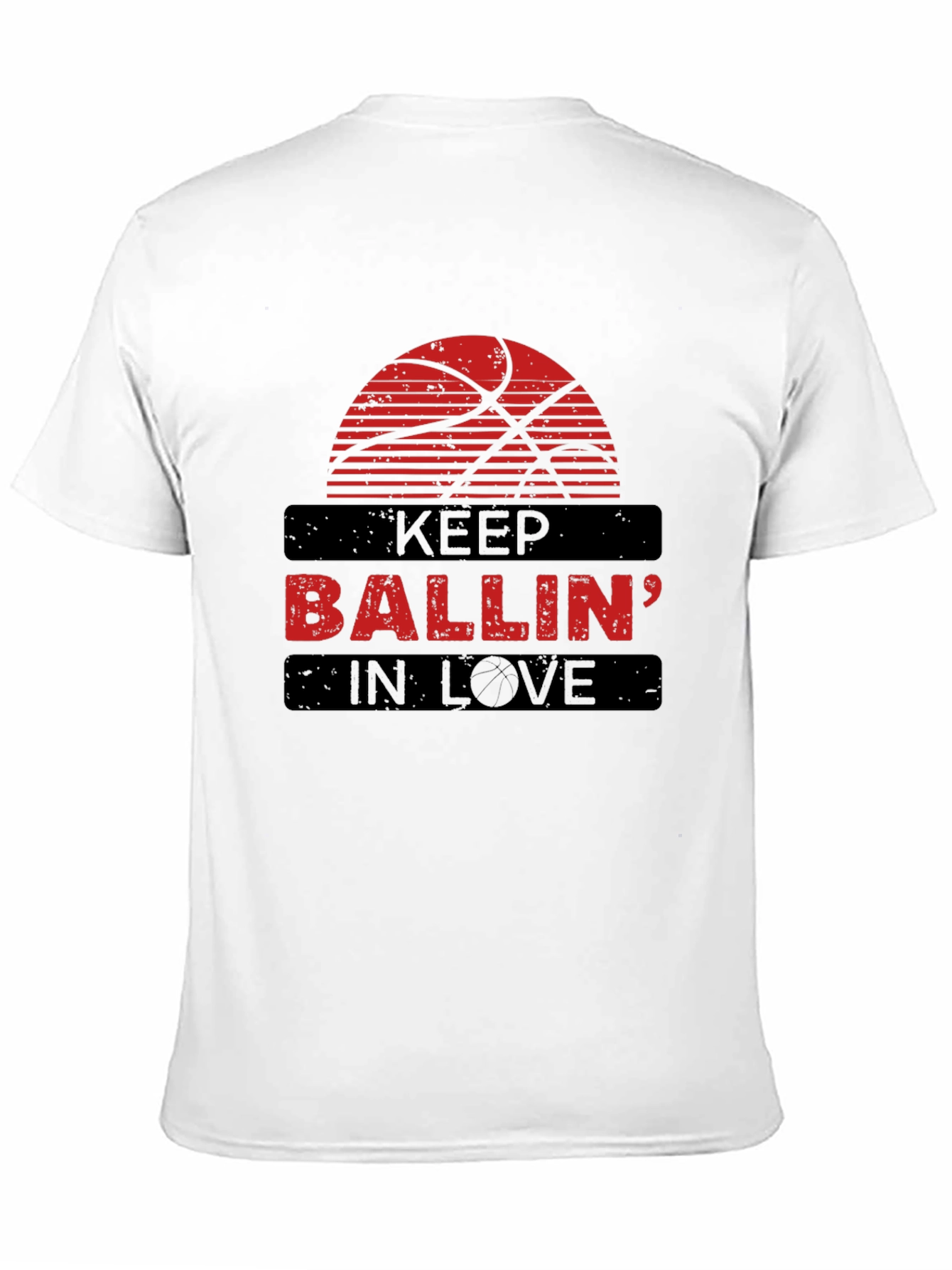 Keep Ballin in Love Graphic T-Shirt