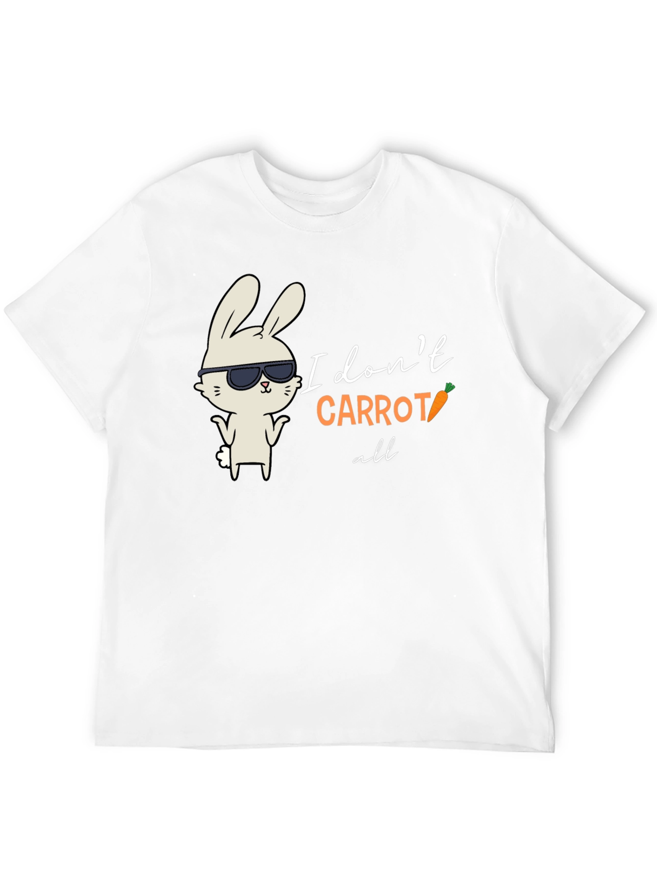 I Dont Carrot All Funny Easter T-Shirt