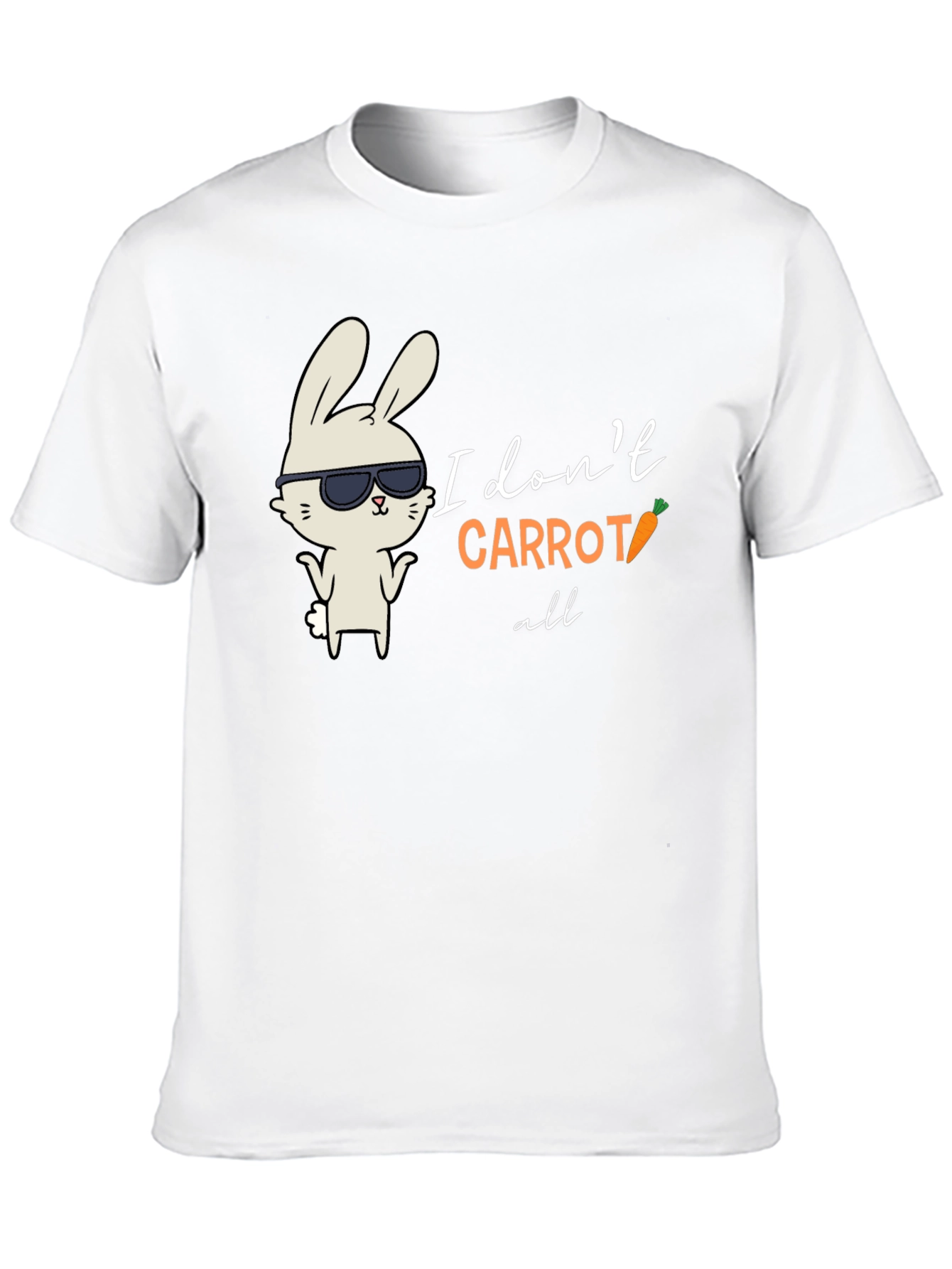 I Dont Carrot All Funny Easter T-Shirt