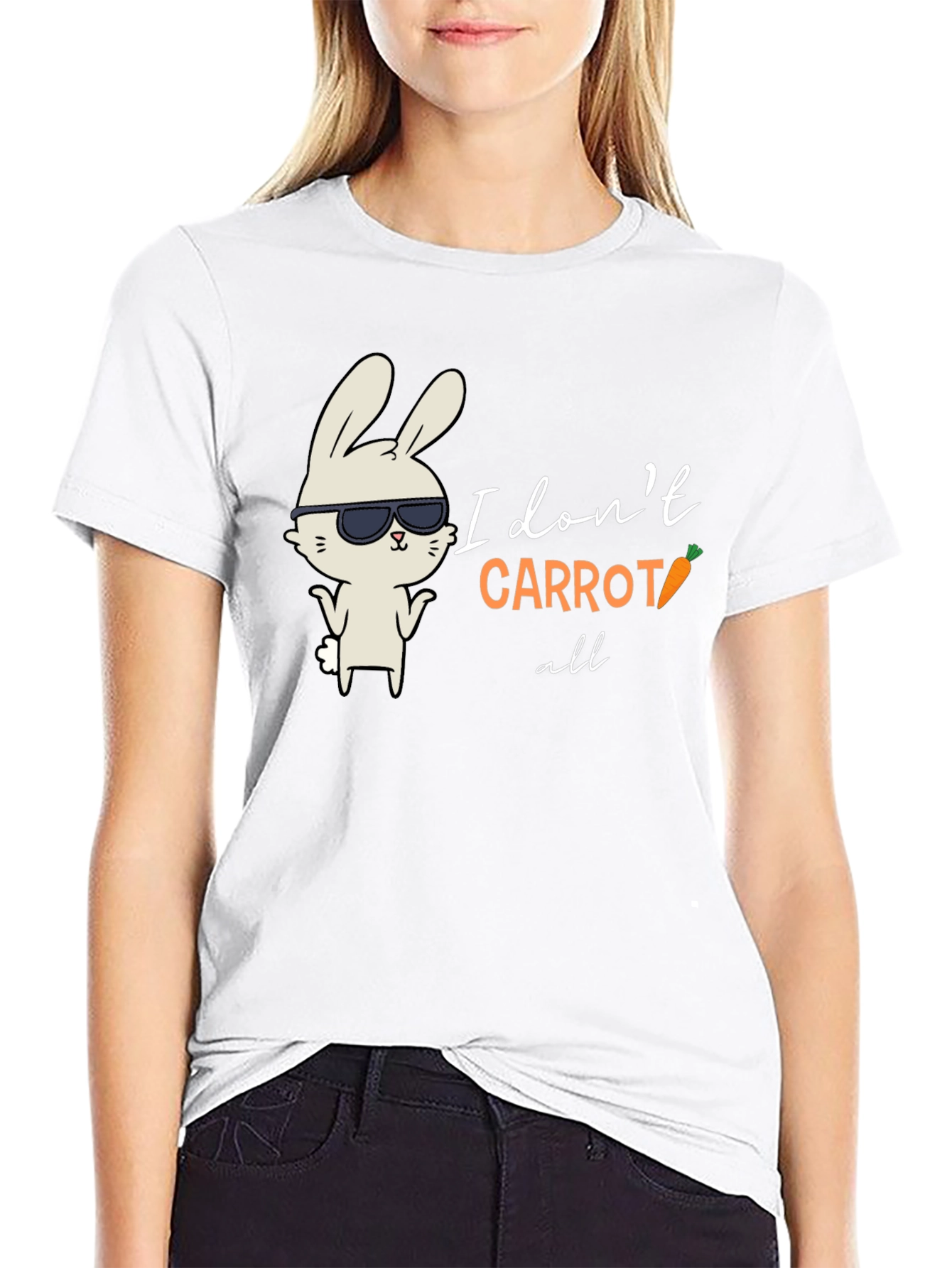 I Dont Carrot All Funny Easter T-Shirt
