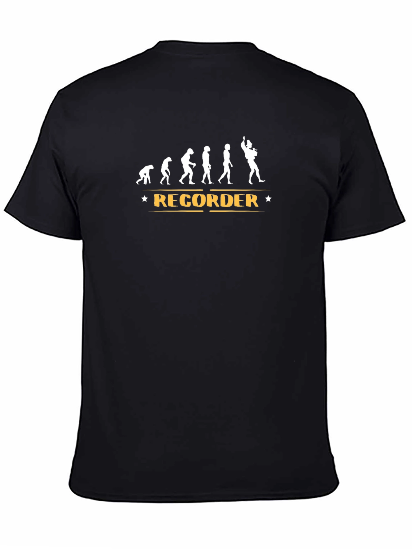Recorder Evolution T-Shirt - Black