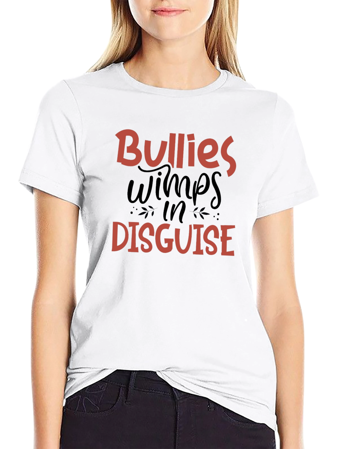 Bullies Wimps in Disguise Graphic T-Shirt