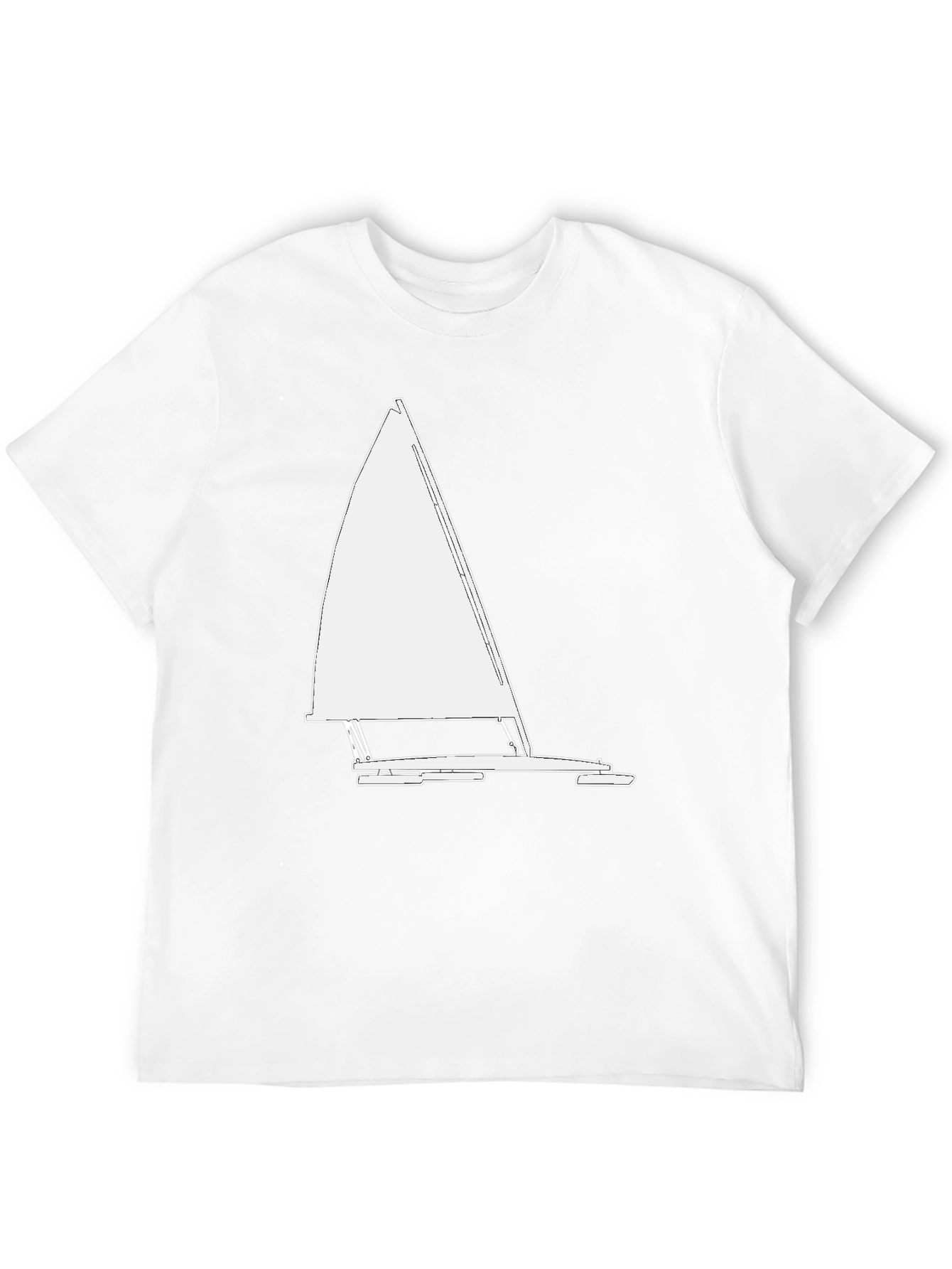 Sailing T-Shirt: Catamaran Design Tee