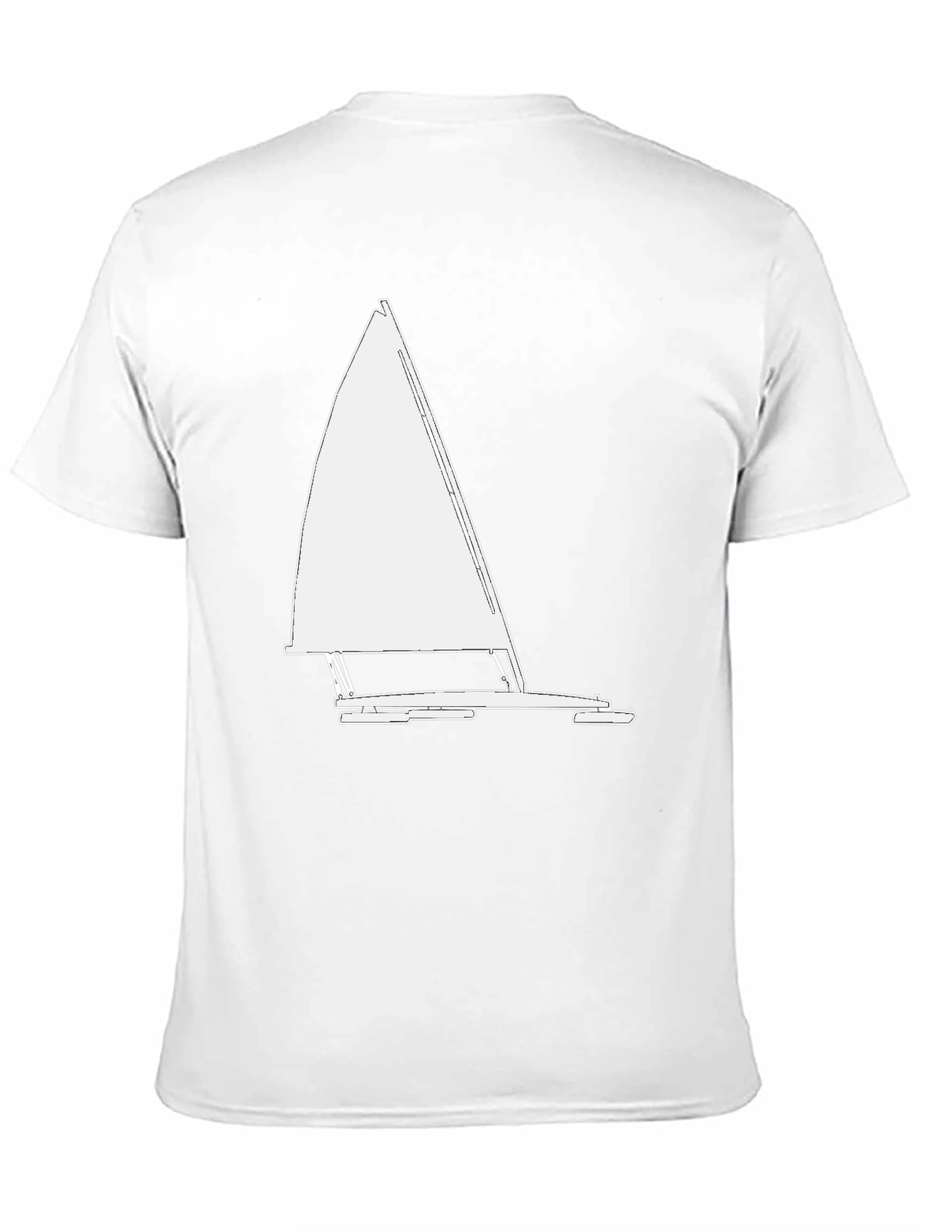 Sailing T-Shirt: Catamaran Design Tee
