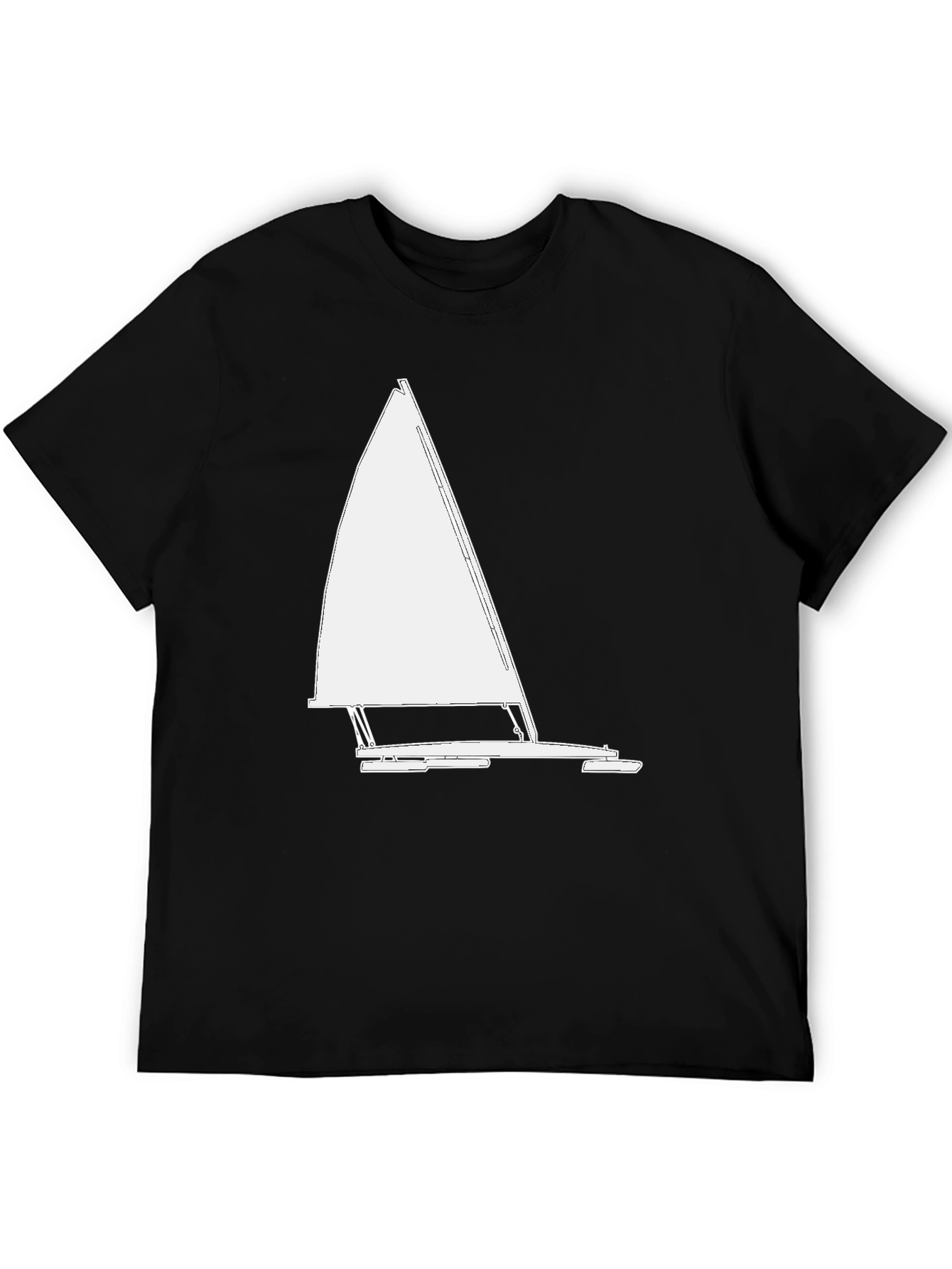 Sailing T-Shirt: Catamaran Design Tee