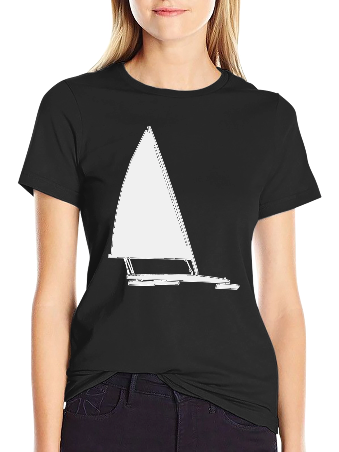 Sailing T-Shirt: Catamaran Design Tee