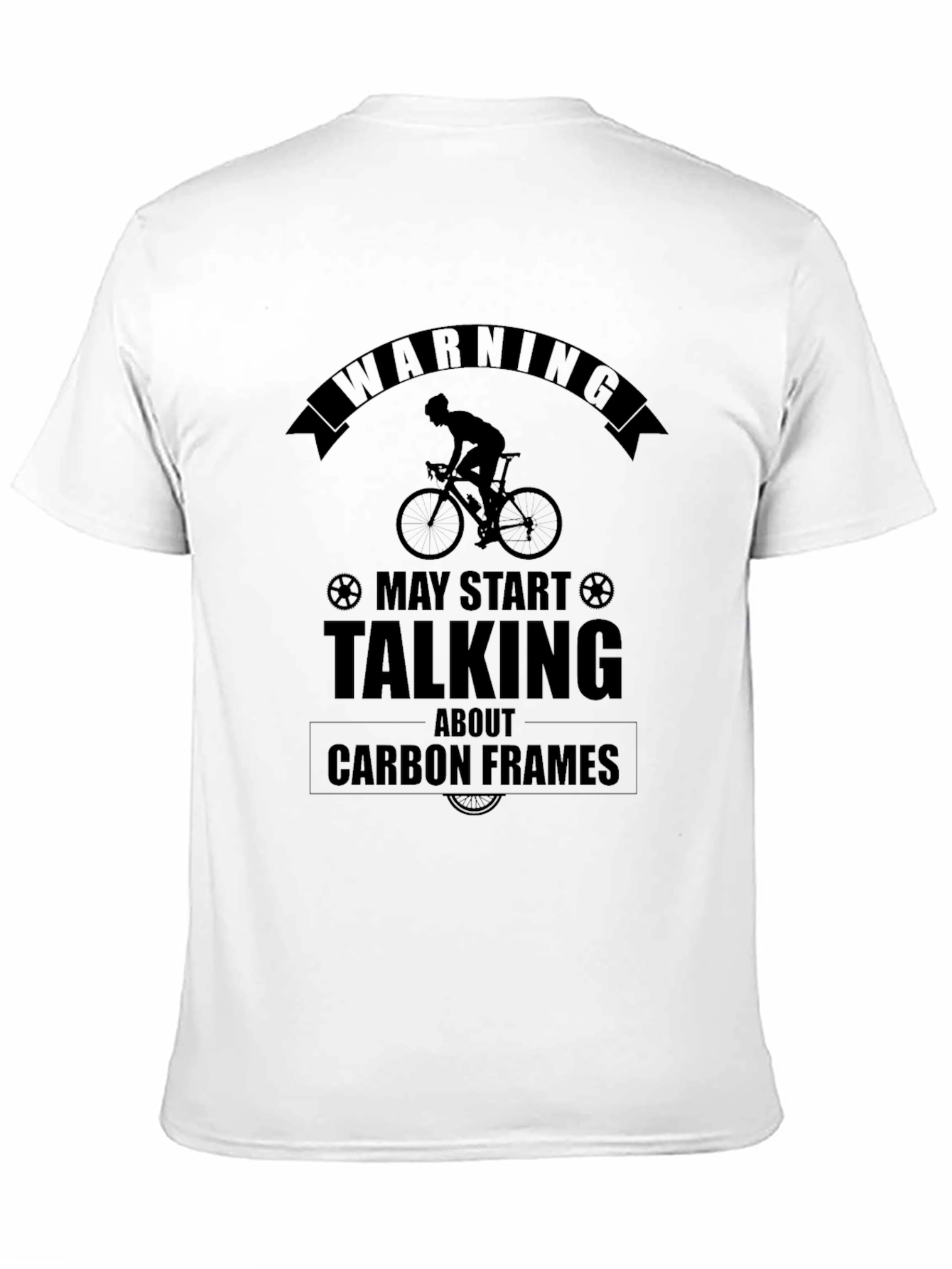 Carbon Frames T-Shirt: Cycling Enthusiast Tee