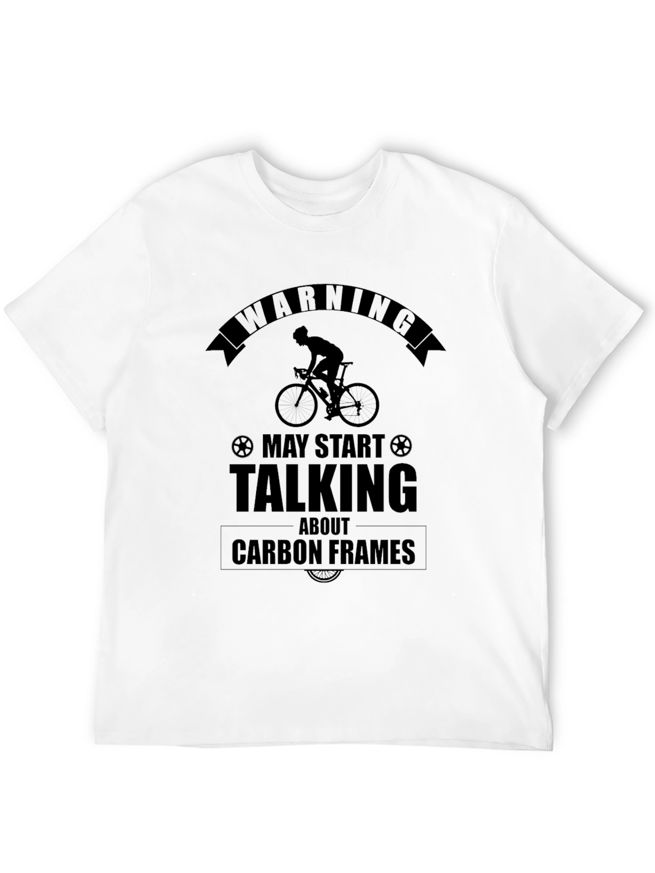 Carbon Frames T-Shirt: Cycling Enthusiast Tee