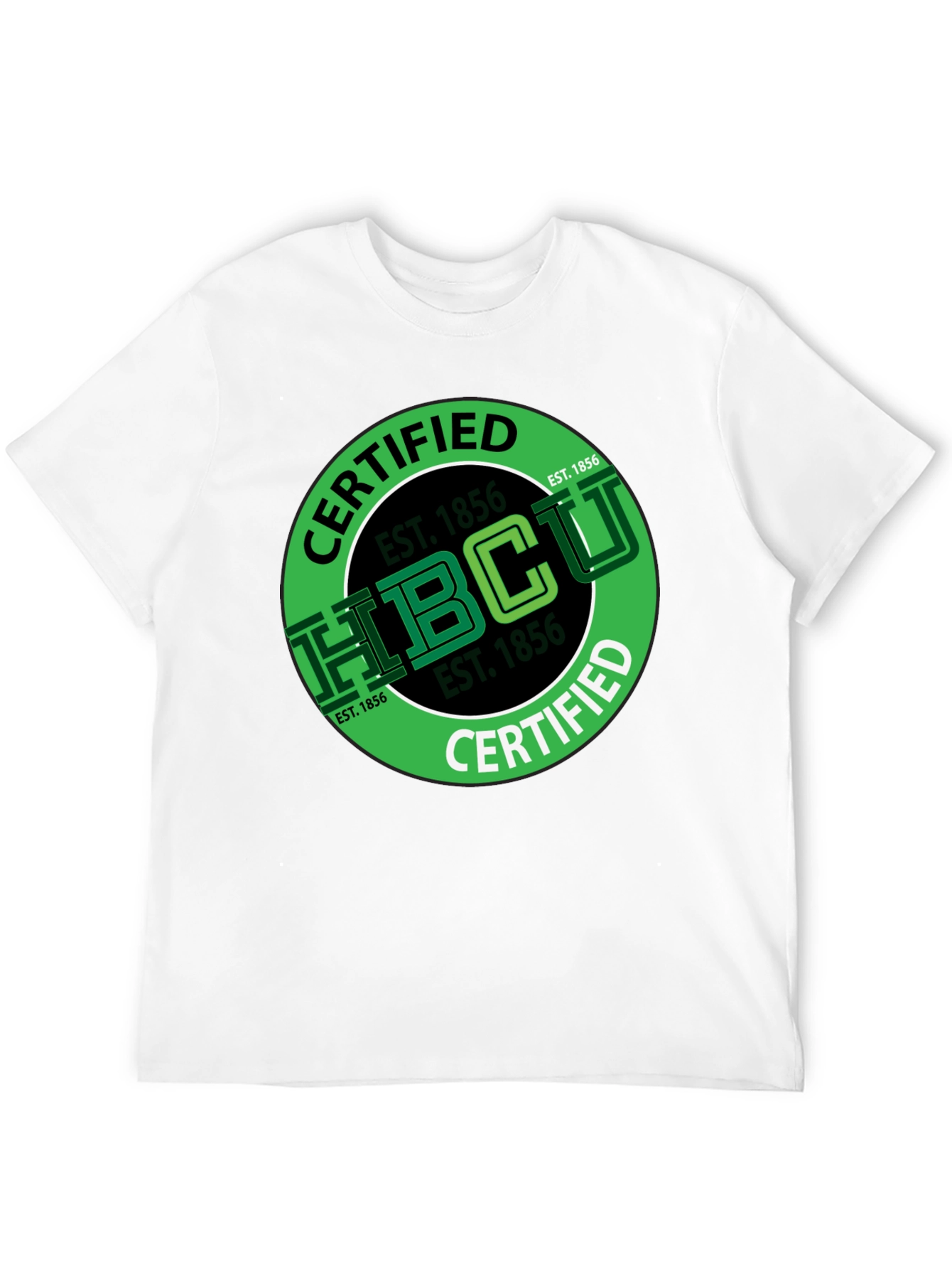 Certified HBCU Black T-Shirt