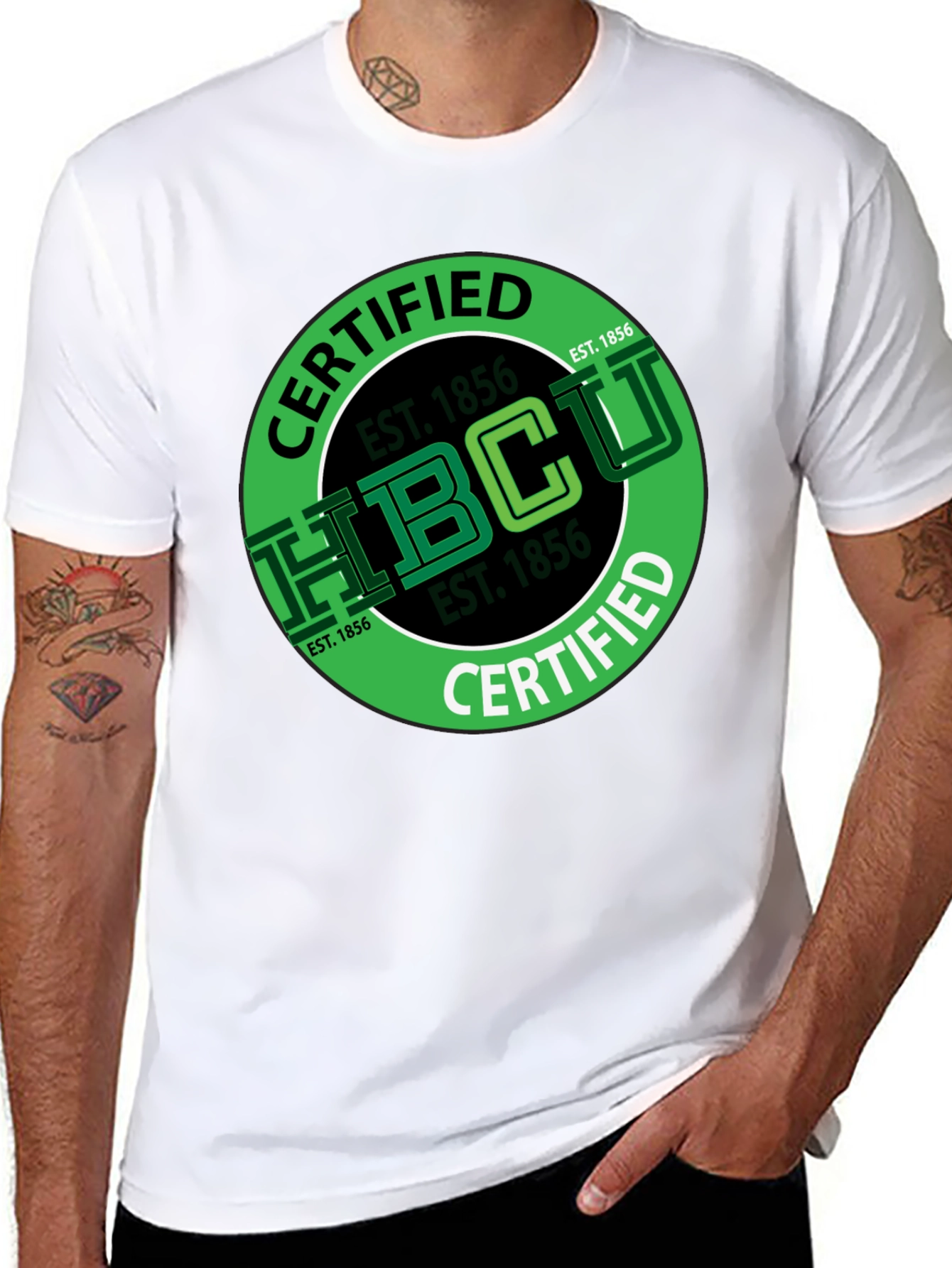 Certified HBCU Black T-Shirt