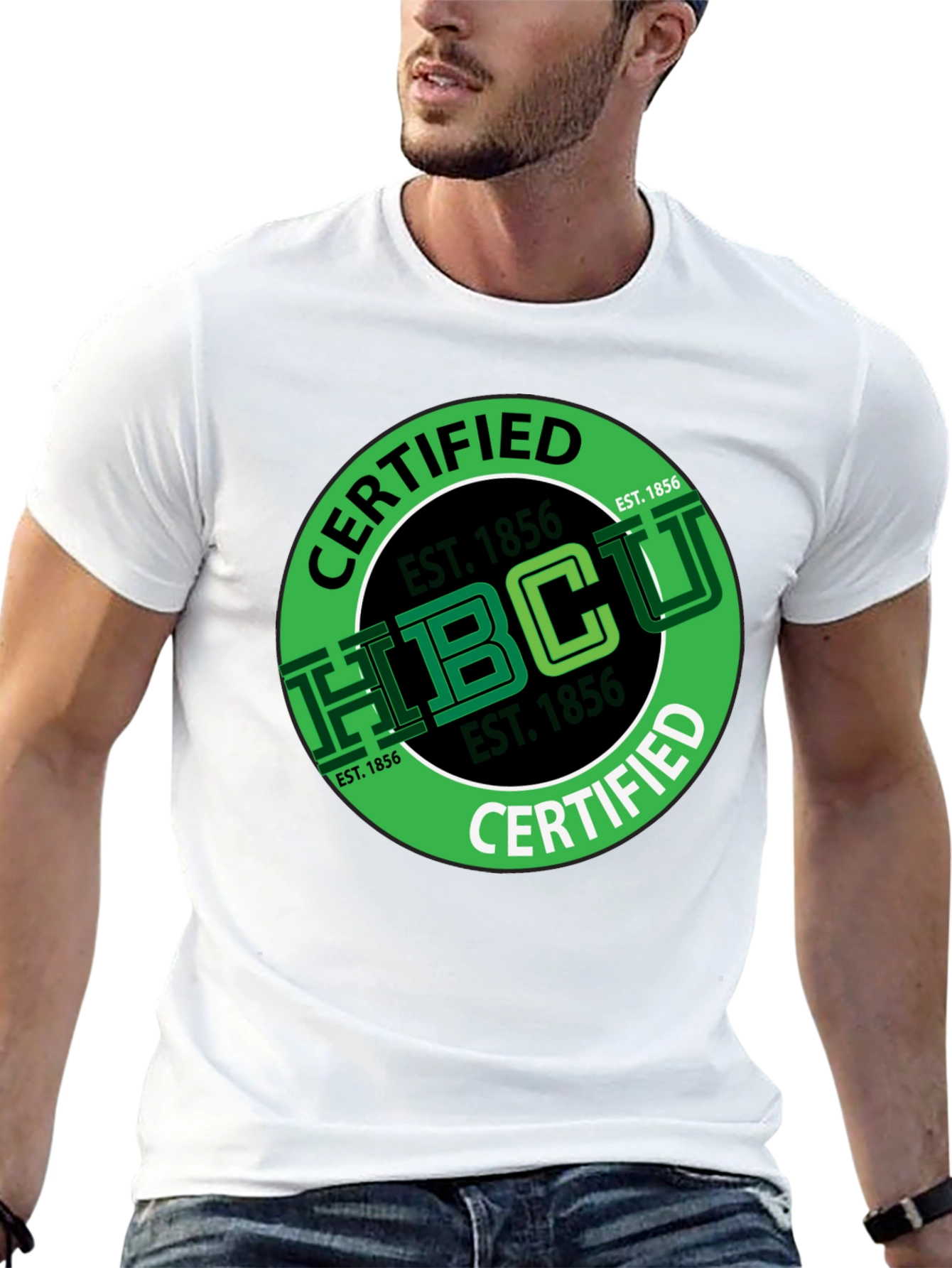 Certified HBCU Black T-Shirt