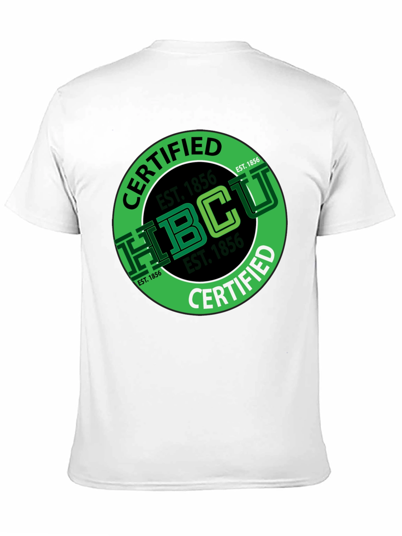Certified HBCU Black T-Shirt