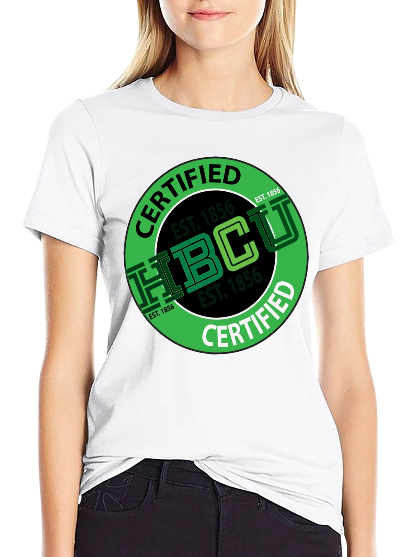 Certified HBCU Black T-Shirt