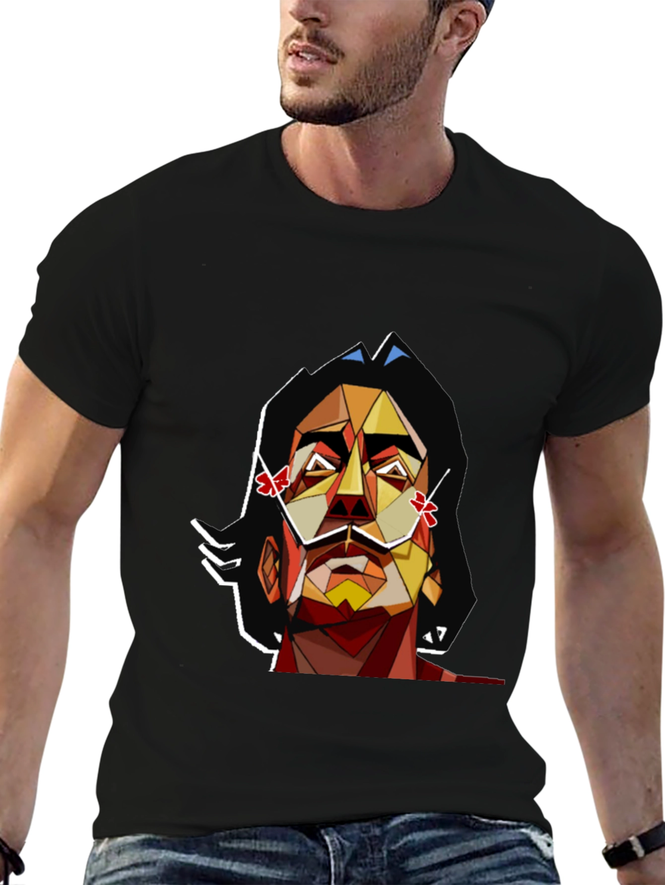 Geometric Artistic Salvador Dali T-Shirt