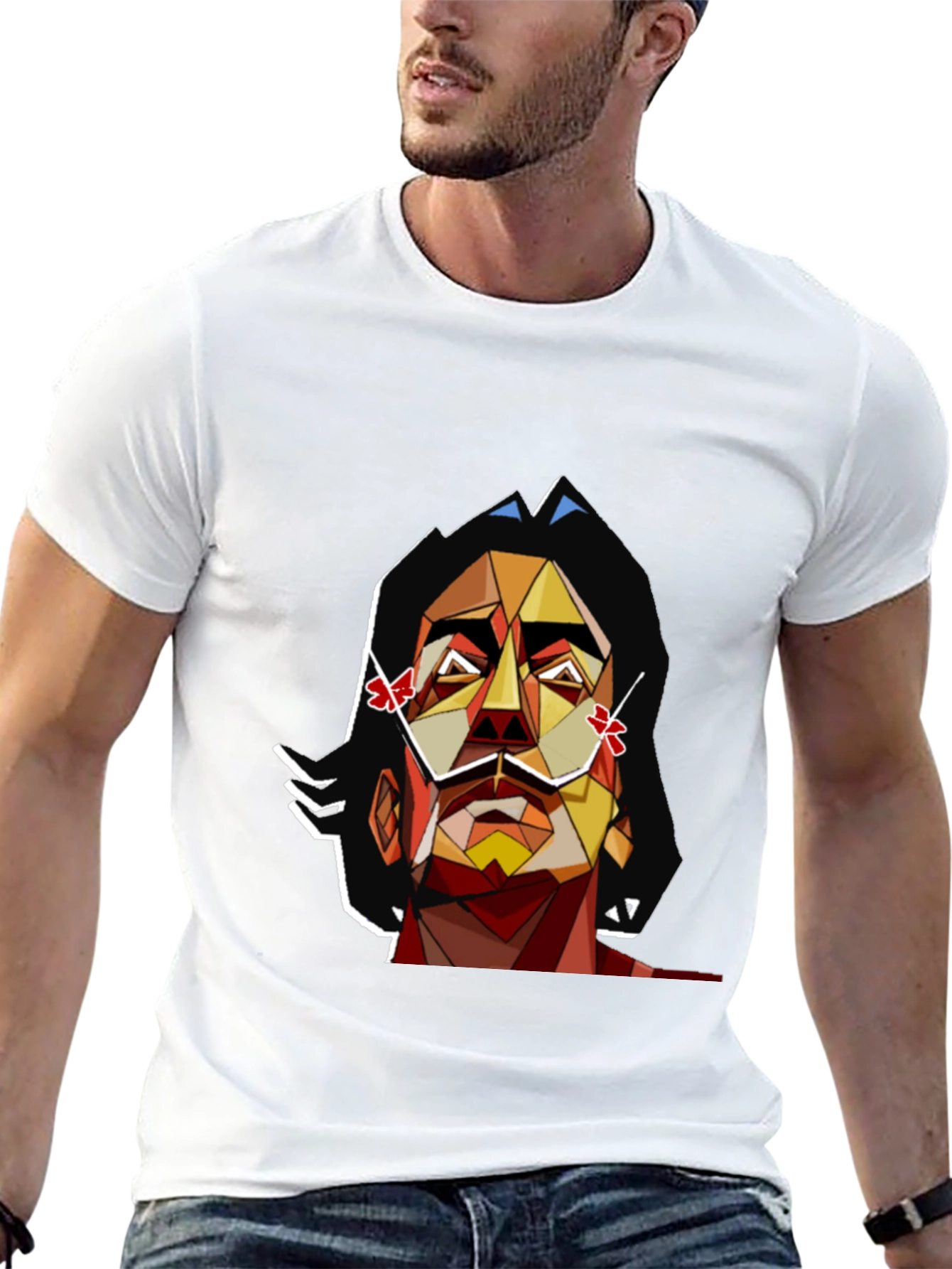 Geometric Artistic Salvador Dali T-Shirt