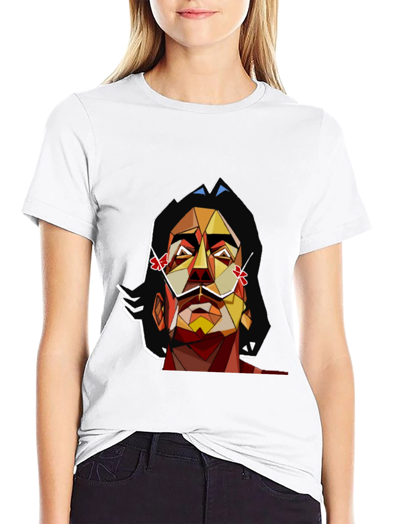 Geometric Artistic Salvador Dali T-Shirt