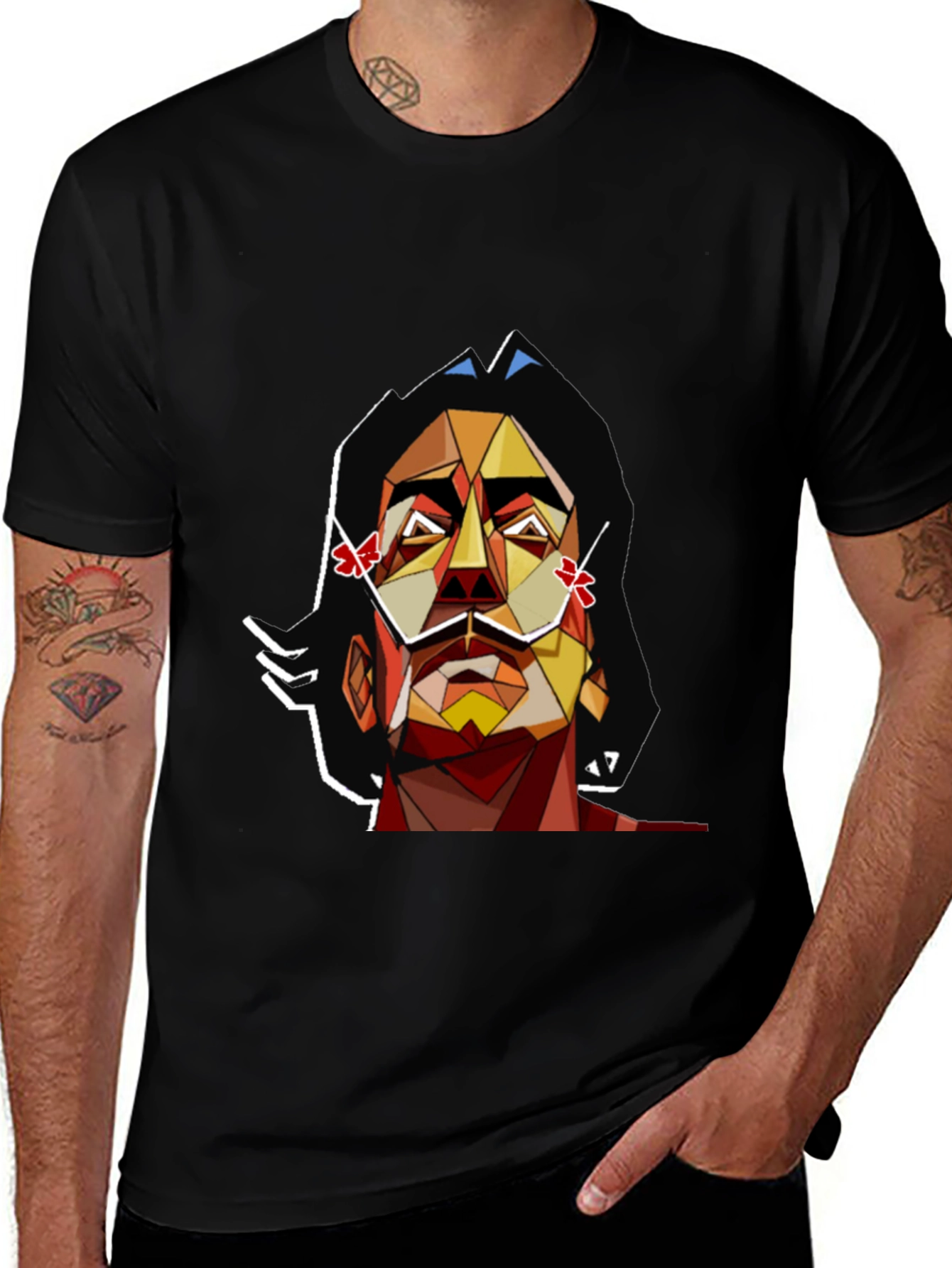 Geometric Artistic Salvador Dali T-Shirt