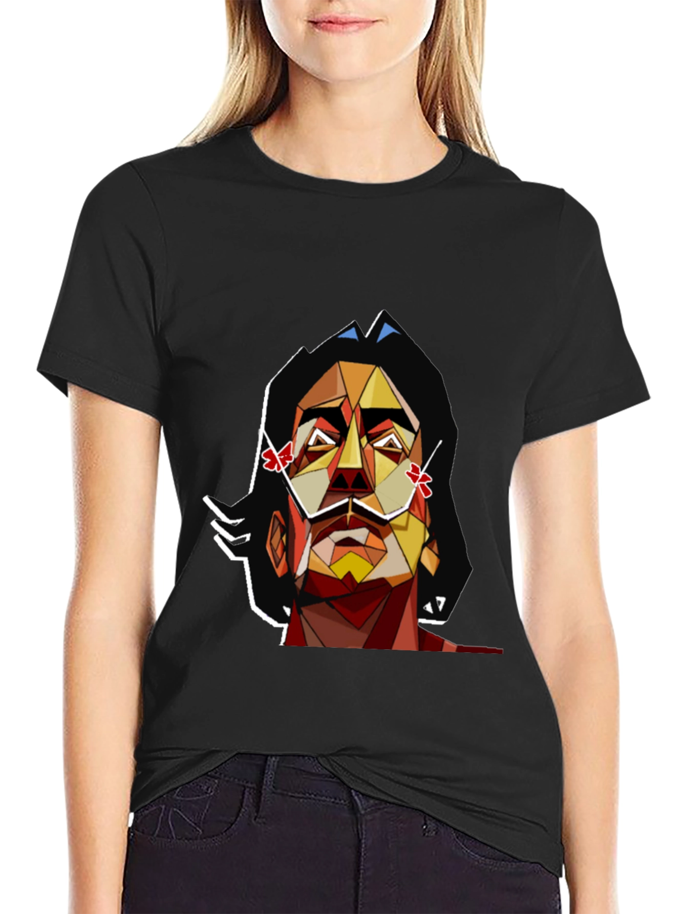 Geometric Artistic Salvador Dali T-Shirt