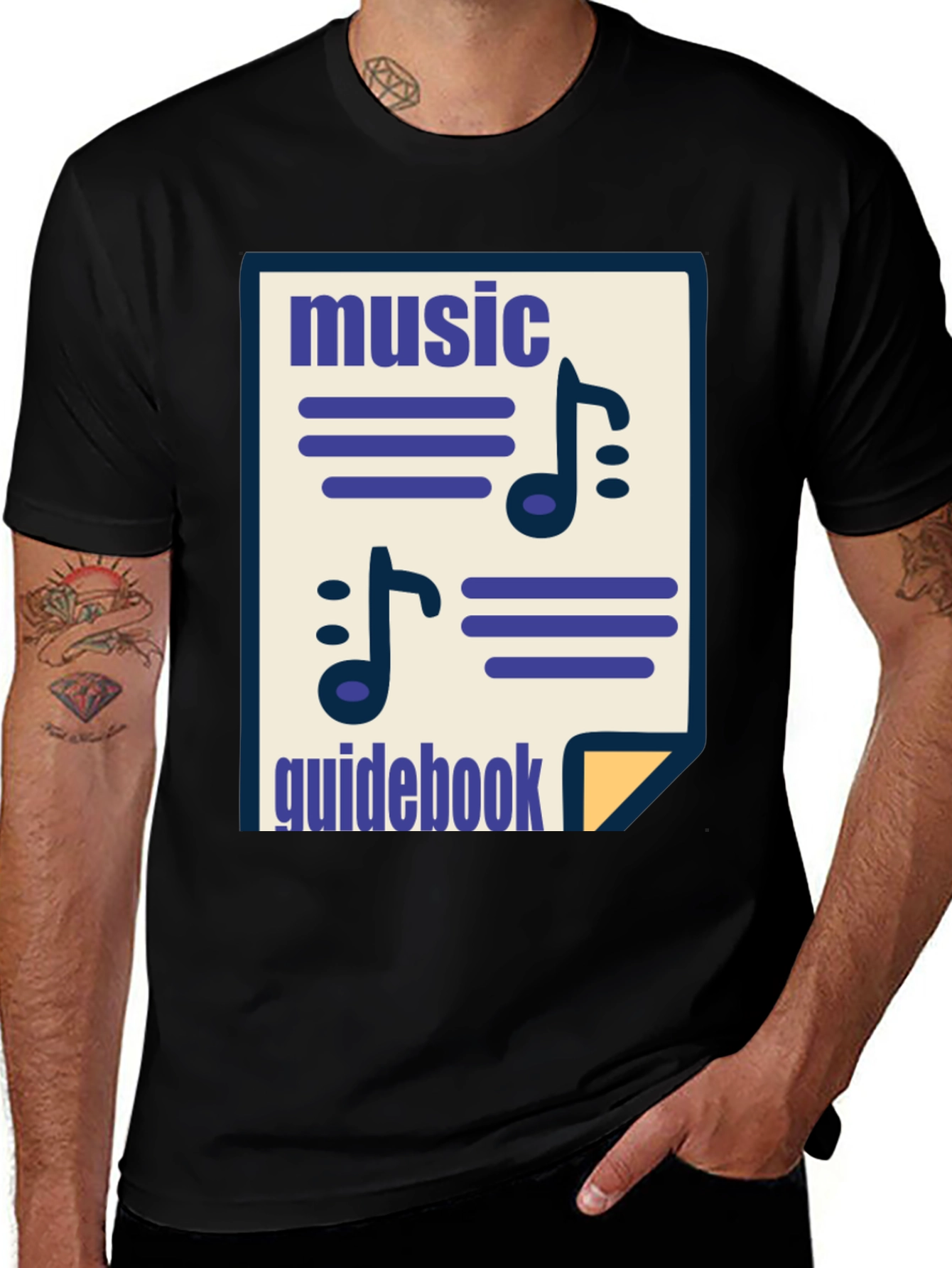 Music Guidebook T-Shirt - Musicians Tee