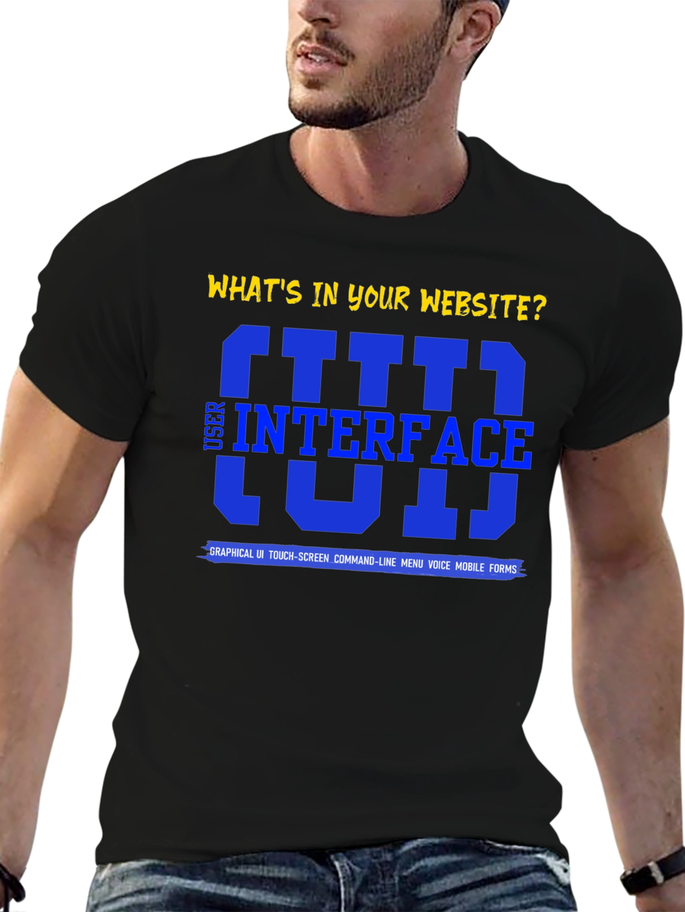 User Interface T-Shirt - Website Designer Apparel