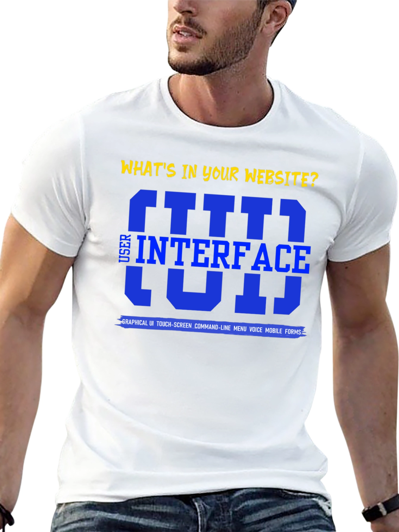 User Interface T-Shirt - Website Designer Apparel