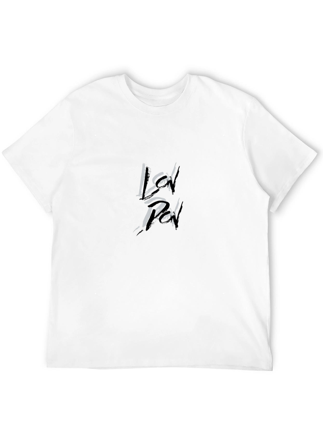 Black Graphic Tee - LCN Pen Design