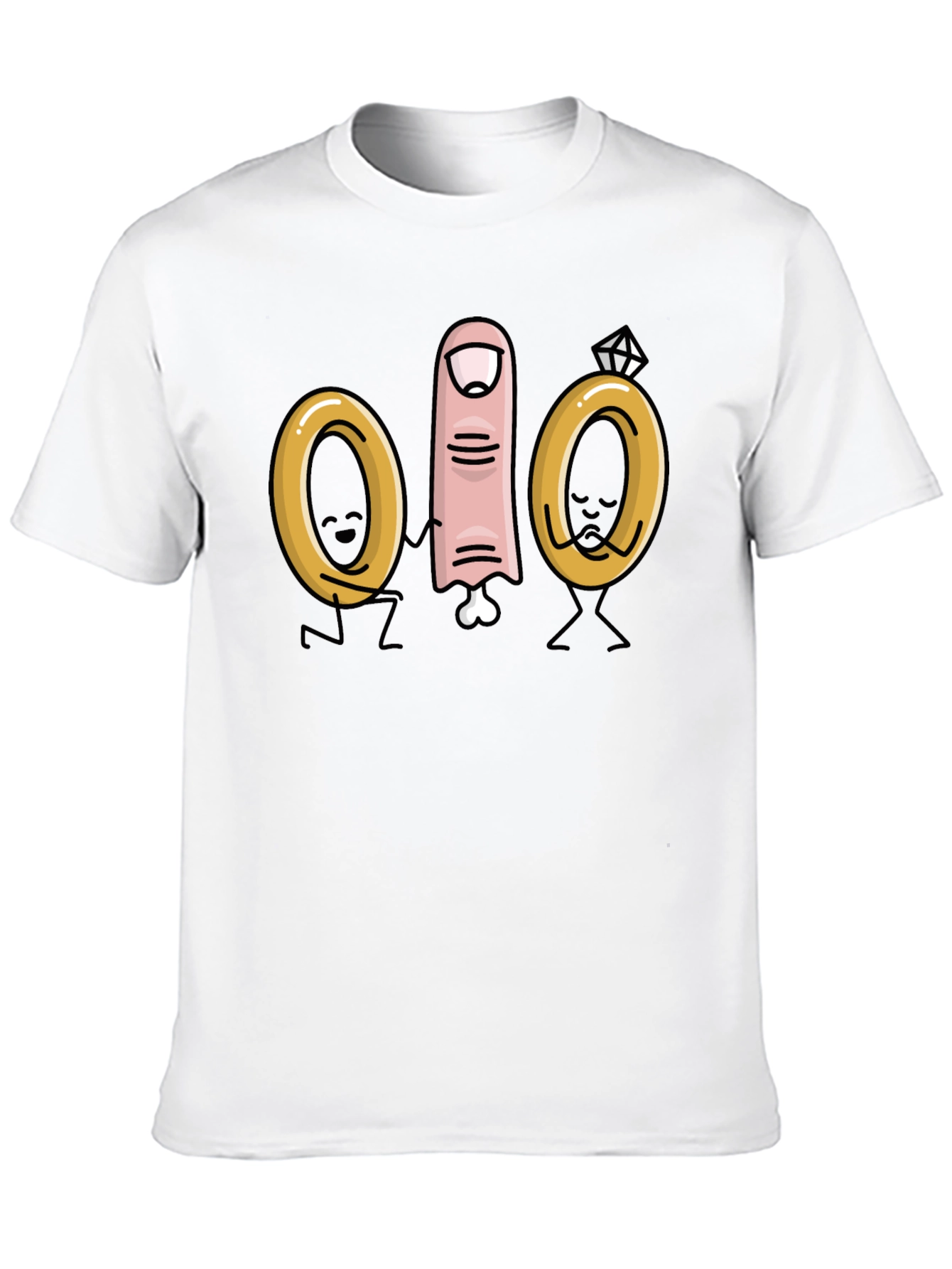 Funny Wedding Finger T-Shirt