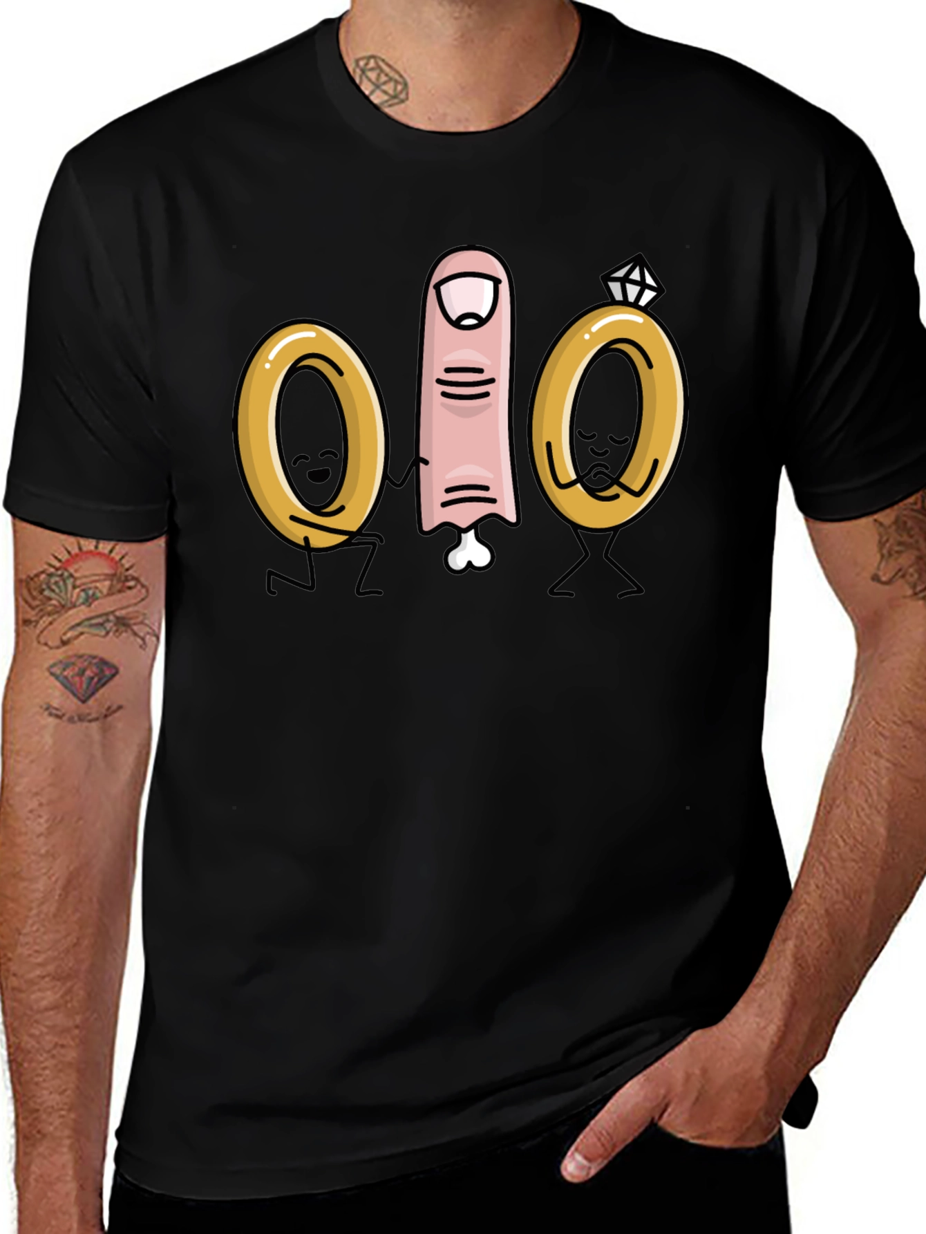 Funny Wedding Finger T-Shirt