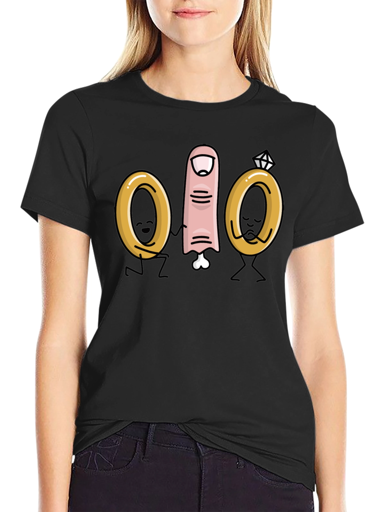 Funny Wedding Finger T-Shirt