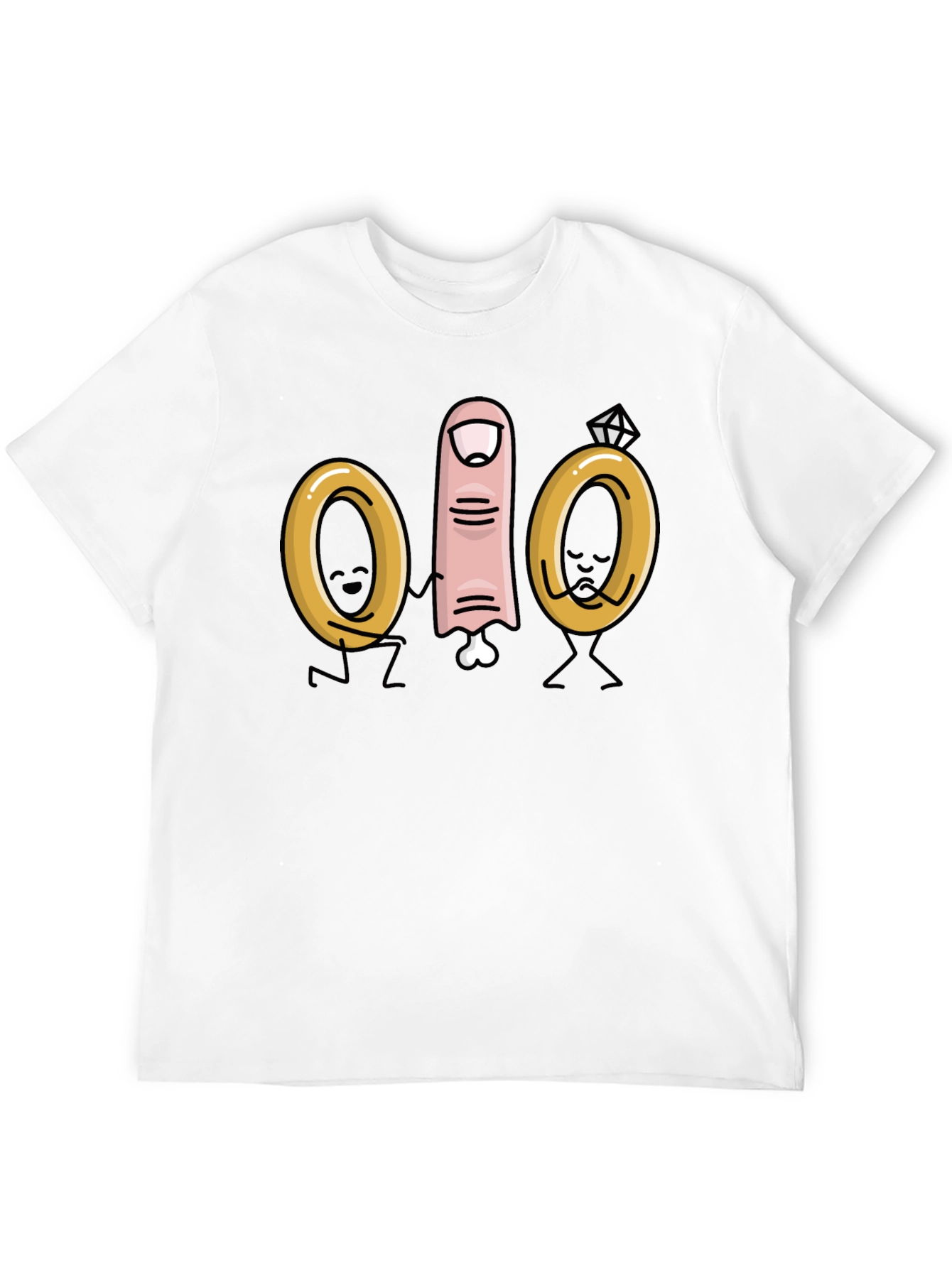 Funny Wedding Finger T-Shirt