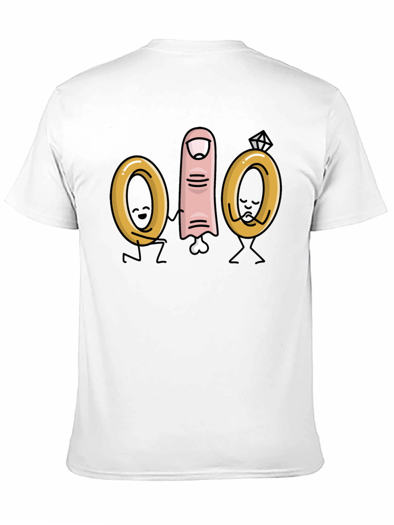 Funny Wedding Finger T-Shirt
