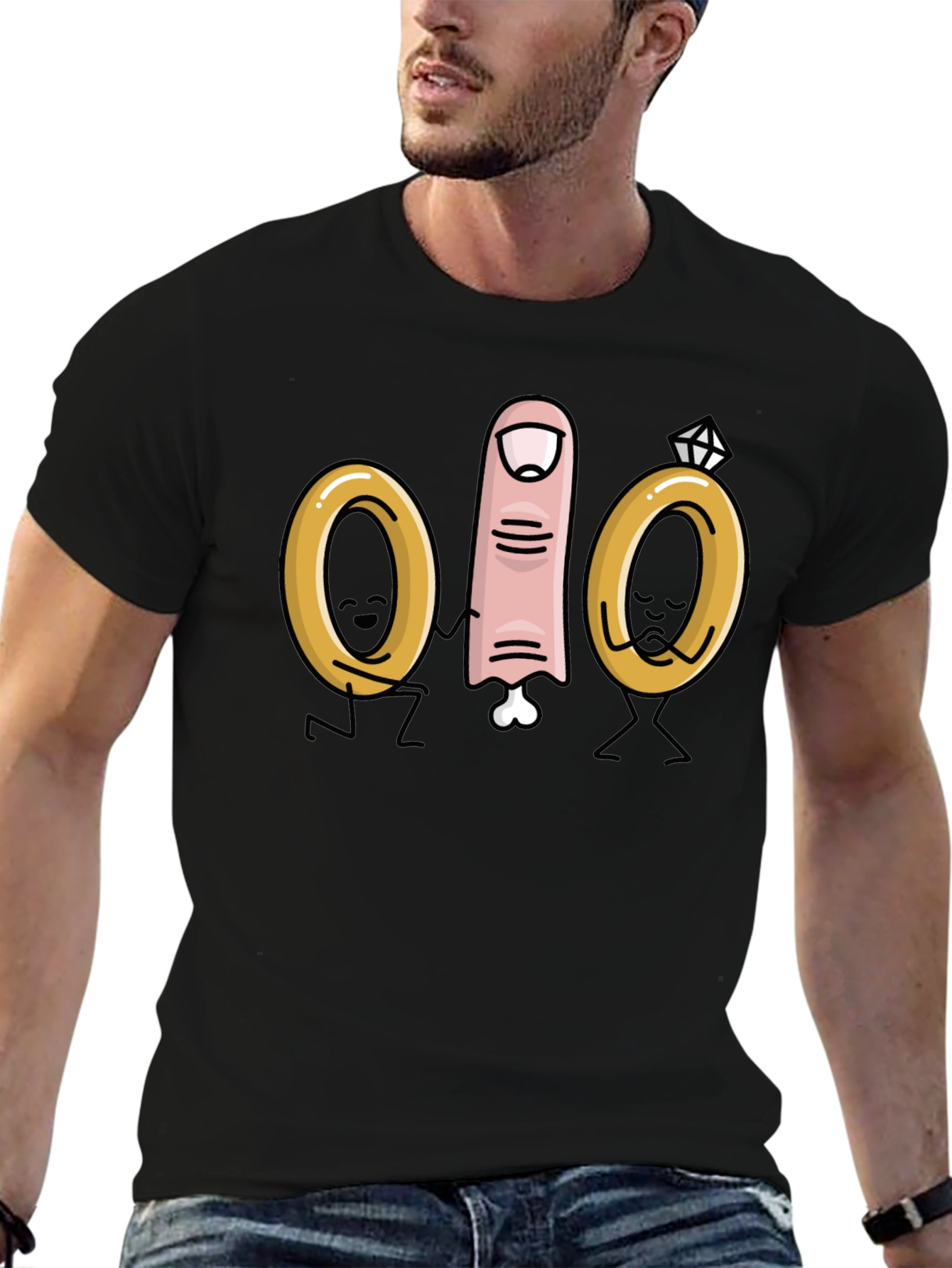 Funny Wedding Finger T-Shirt