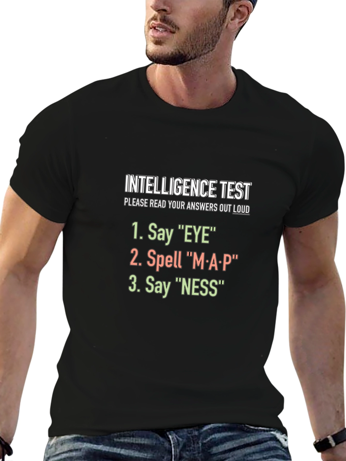 Intelligence Test Graphic T-Shirt