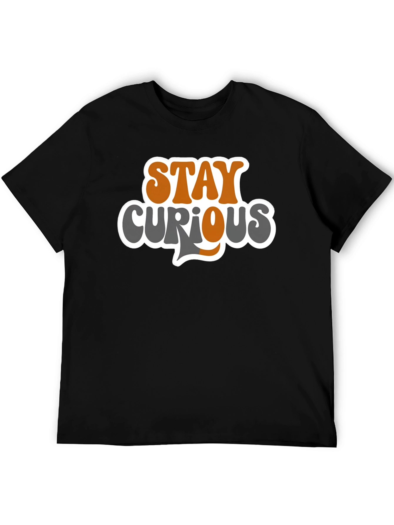 Stay Curious Graphic Tee - Trendy Casual Comfort