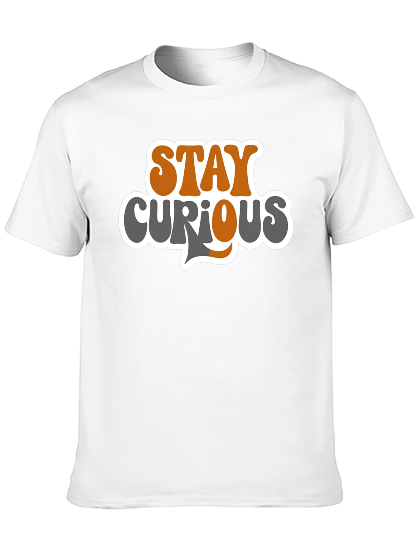 Stay Curious Graphic Tee - Trendy Casual Comfort